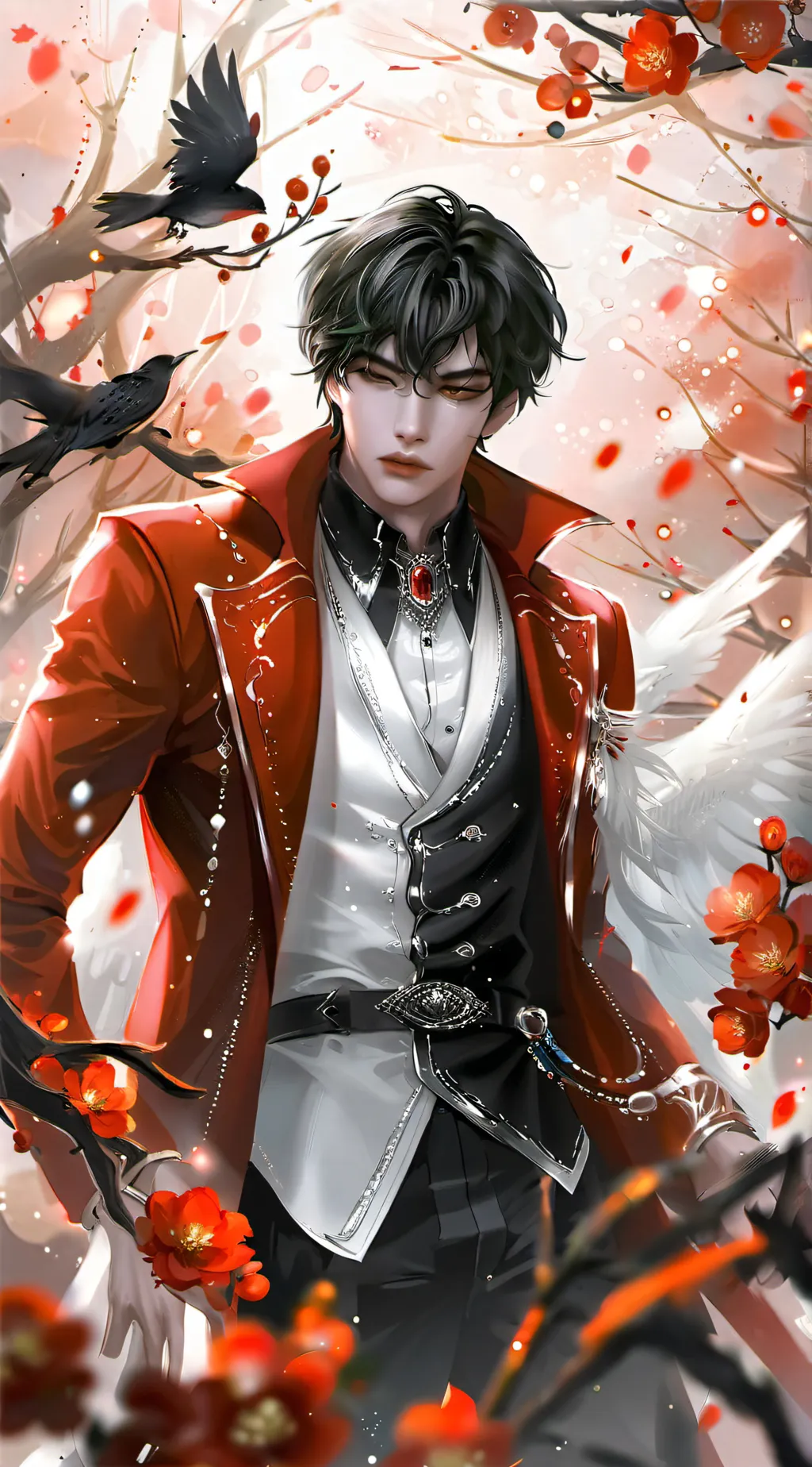 ai character: Vampire king background