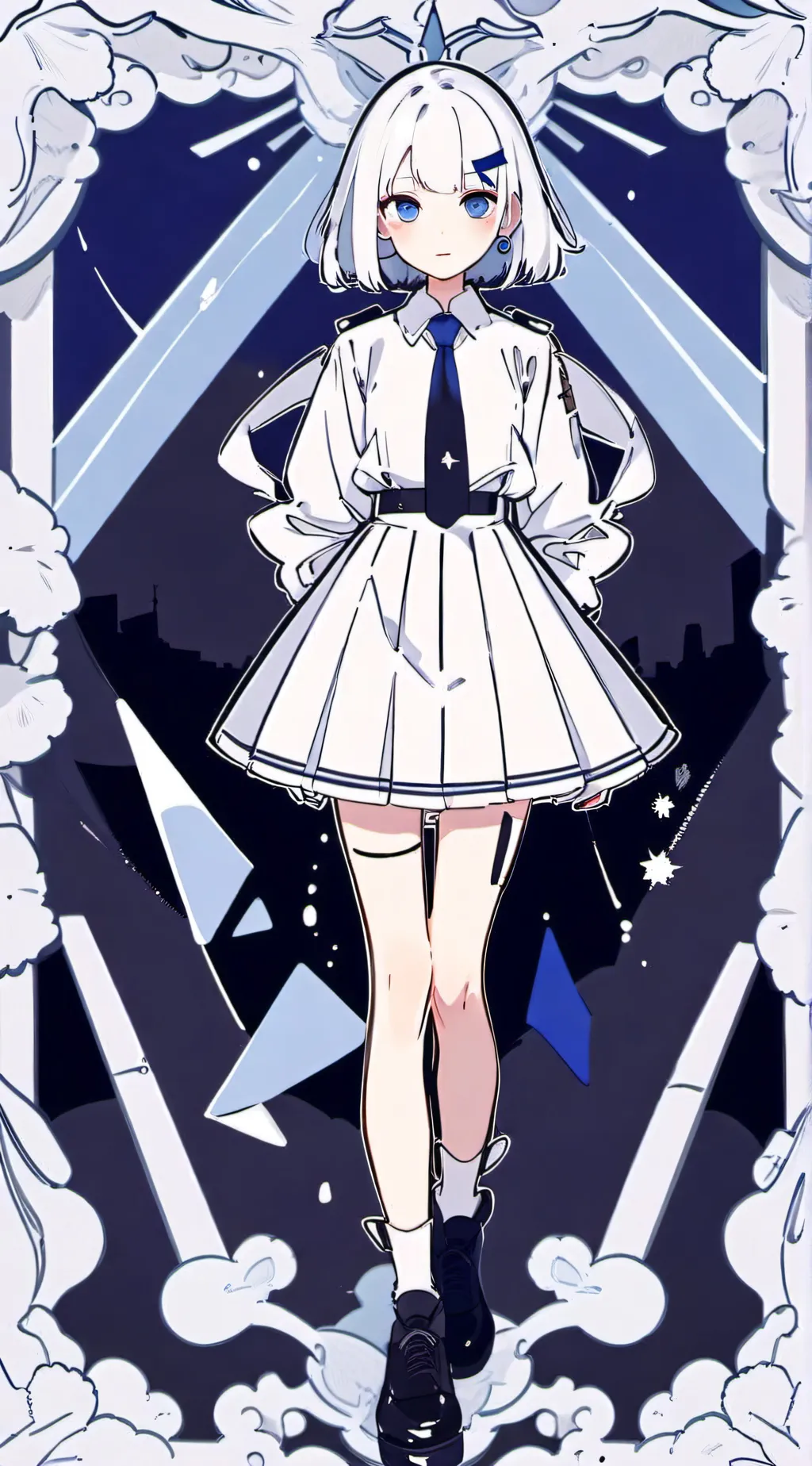 ai character: •| B-yun |• background