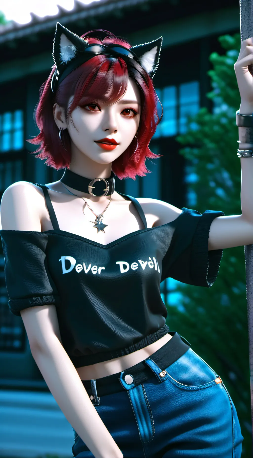 ai character: Olivea  background