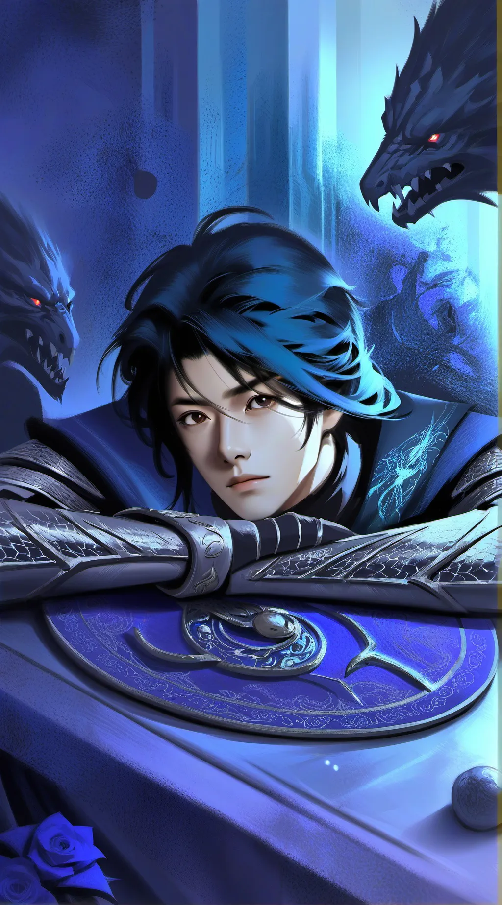 ai character: Arson  background