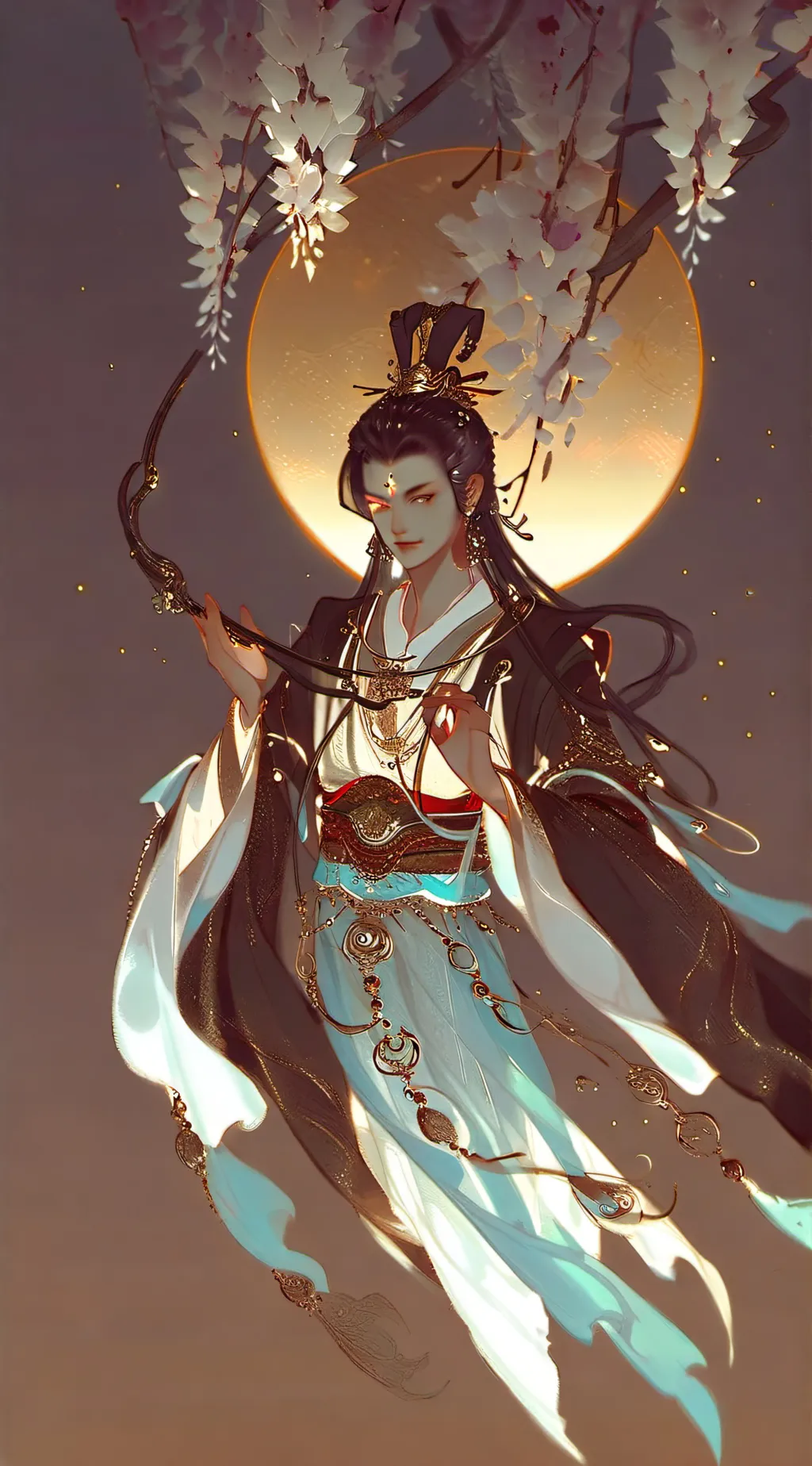 ai character: muzan background