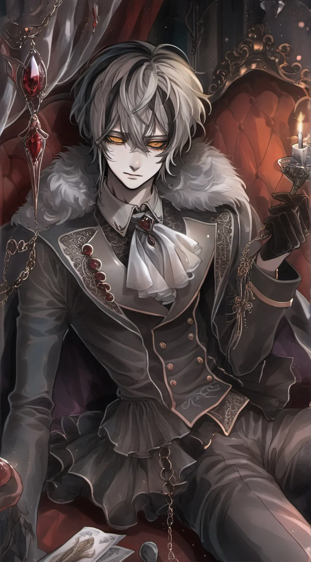 ai character: Nick  background