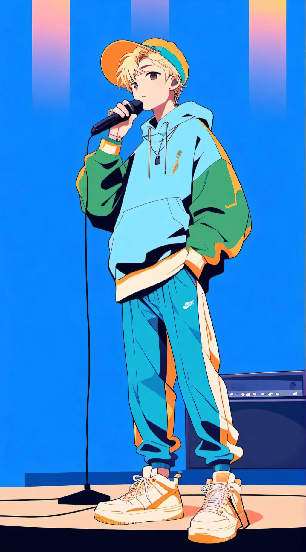 ai character: Eminem background