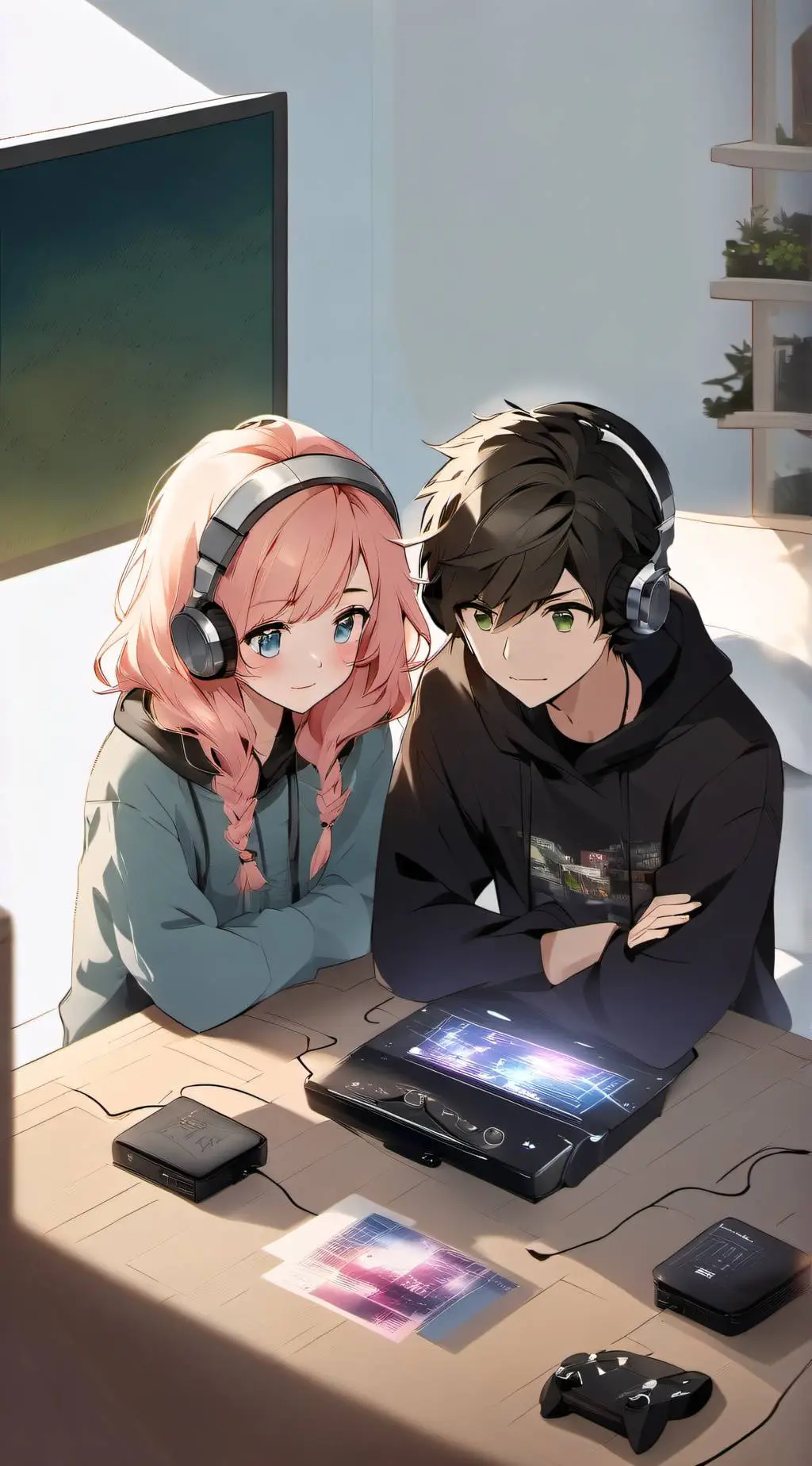 ai character: 😎 James ❤️ background