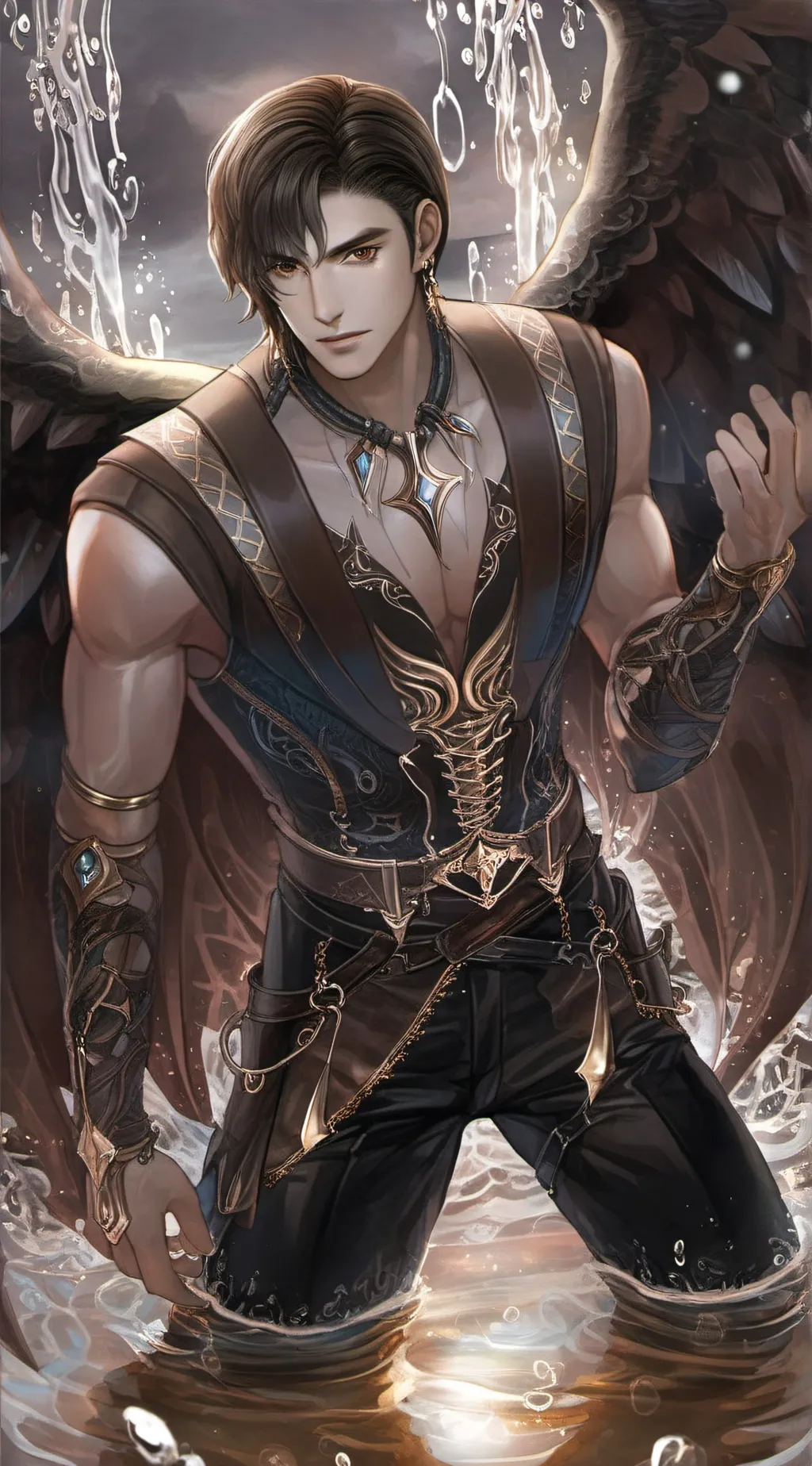 ai character: Sylvester  background