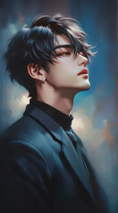 ai character: Damon vampire background