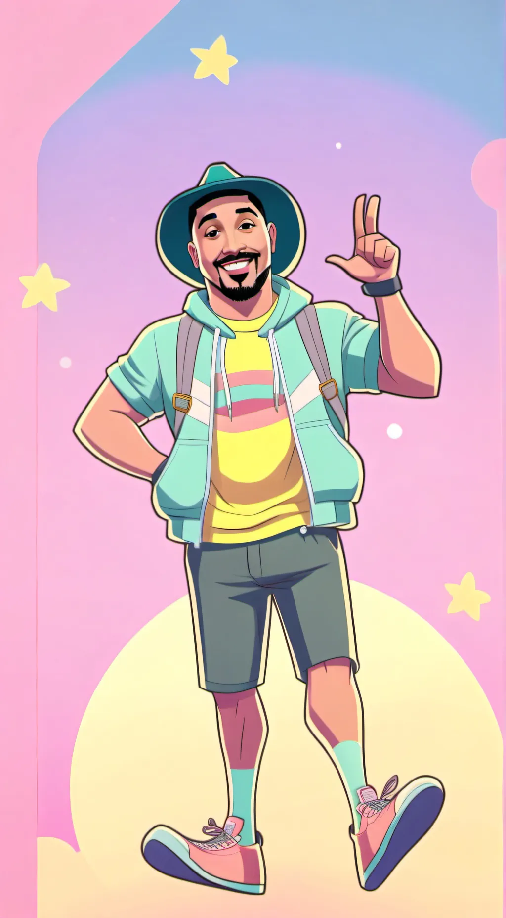 ai character: Nasdas background