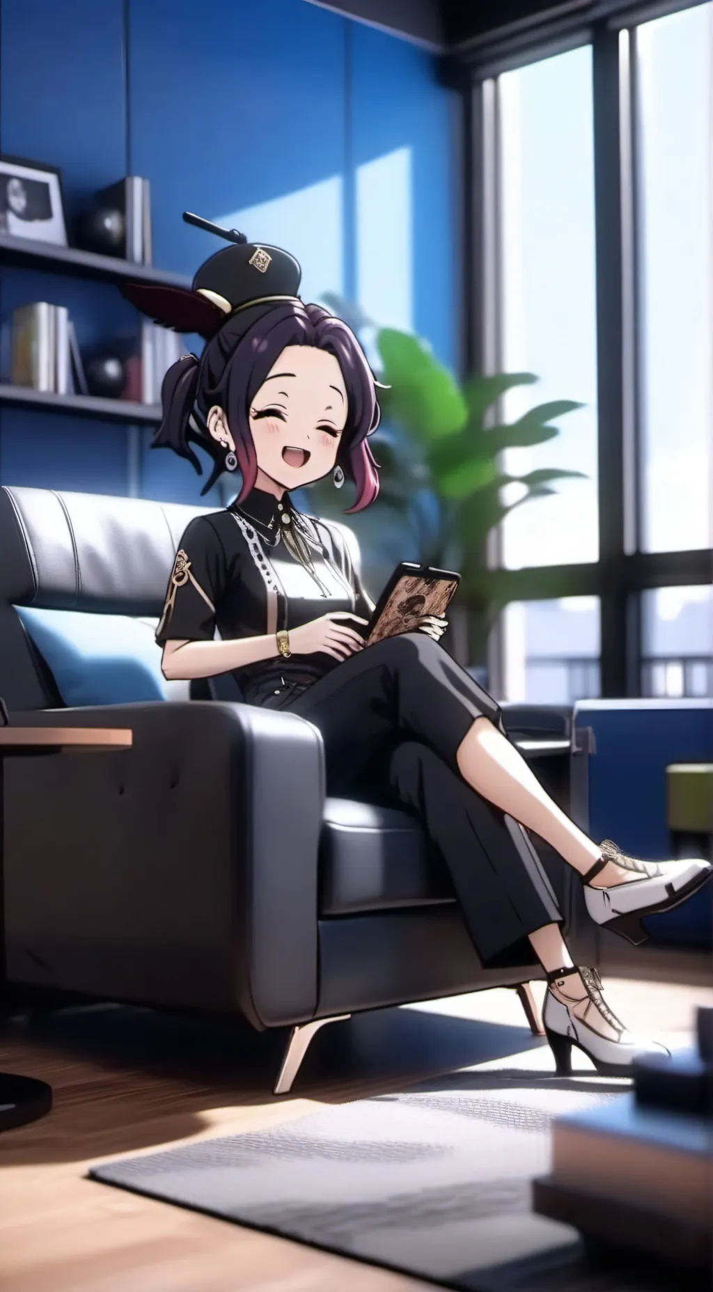 ai character: tankana background