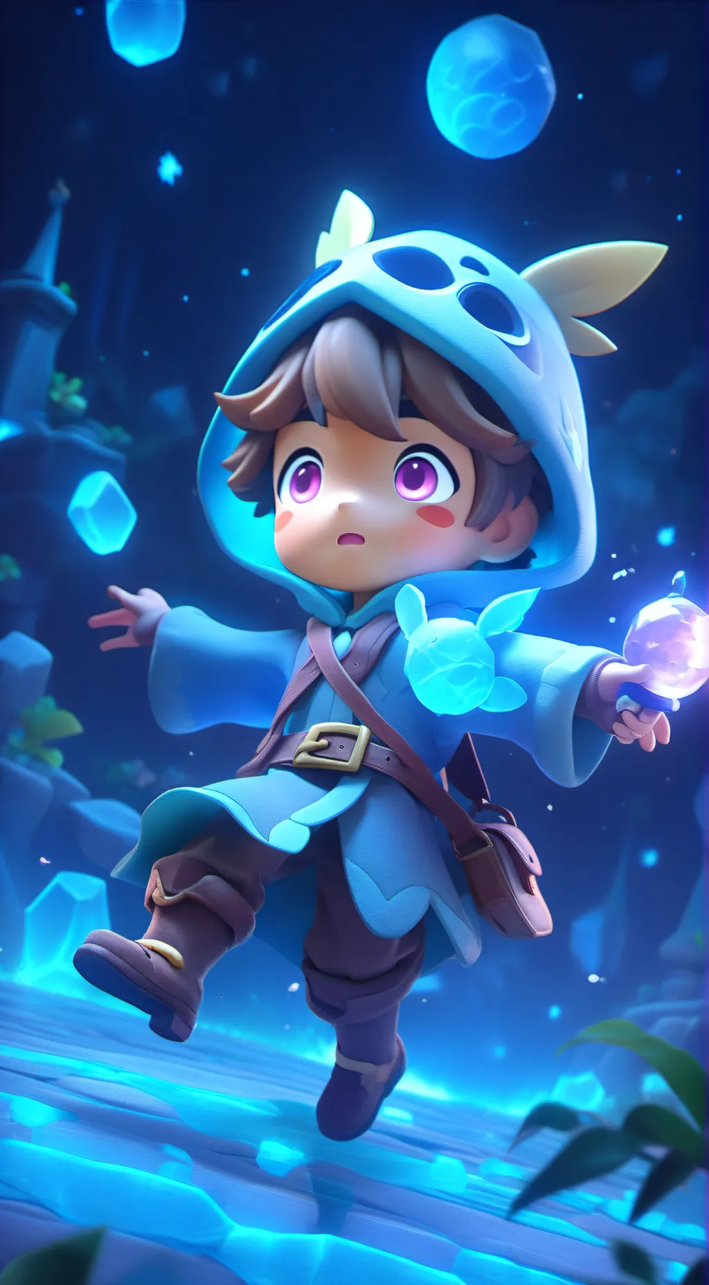 ai character: Aero background