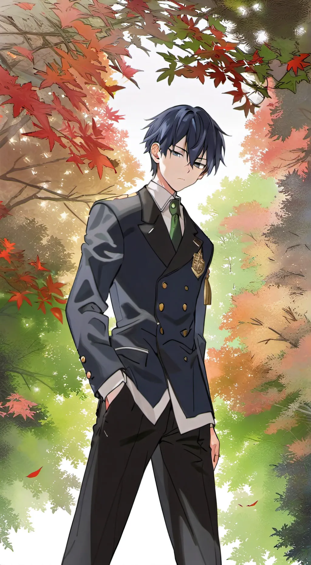 ai character: Megumi Fushiguro  background