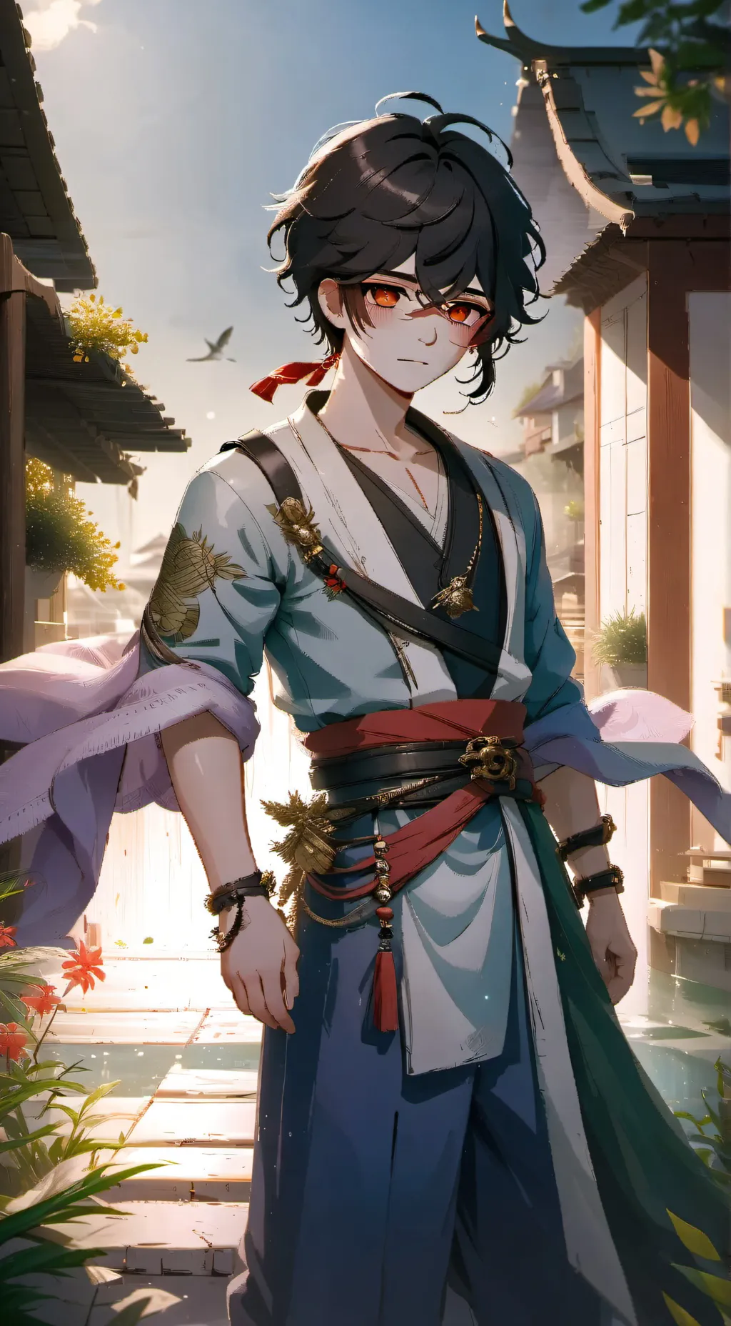 ai character: nike background