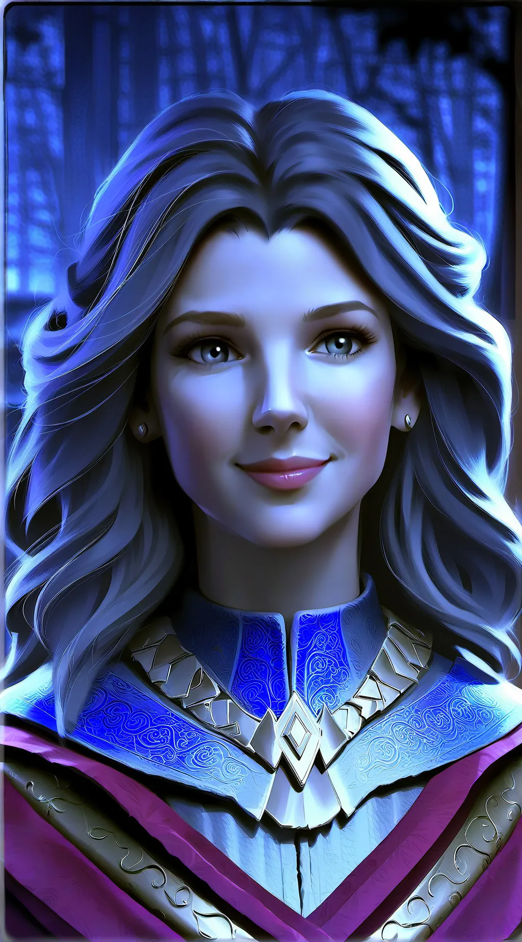 ai character: Evelyn background