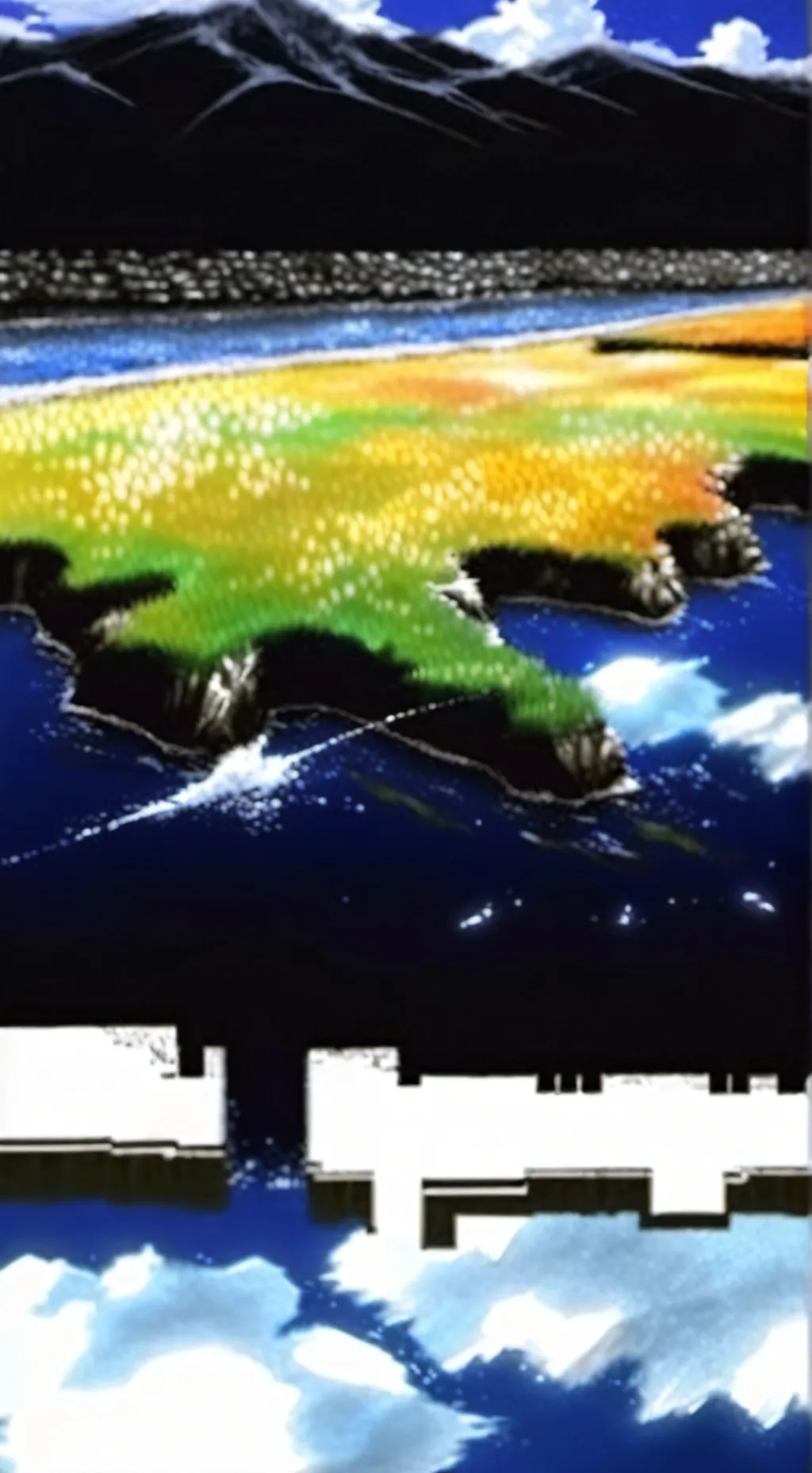 ai character: Black hole ￼ background