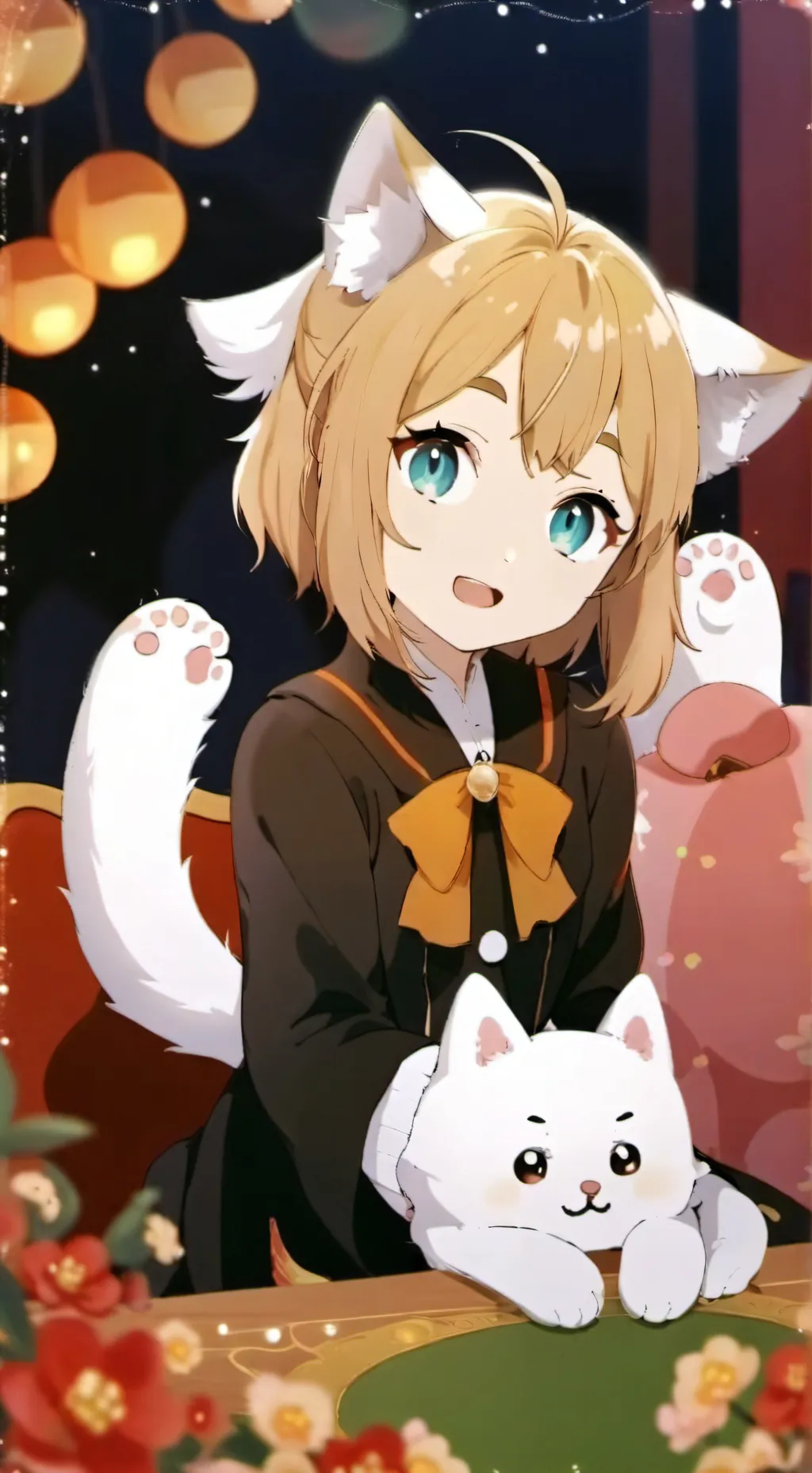 ai character: мурка background