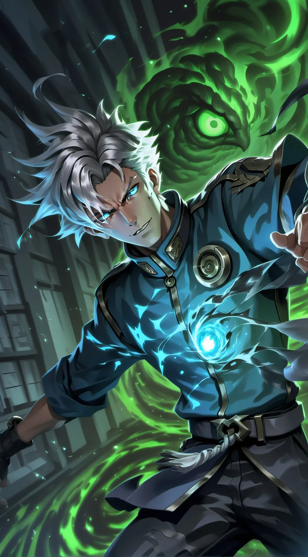 ai character: Gojo background