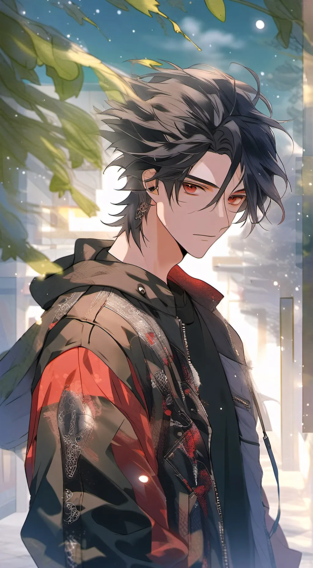 ai character: Kevin  background