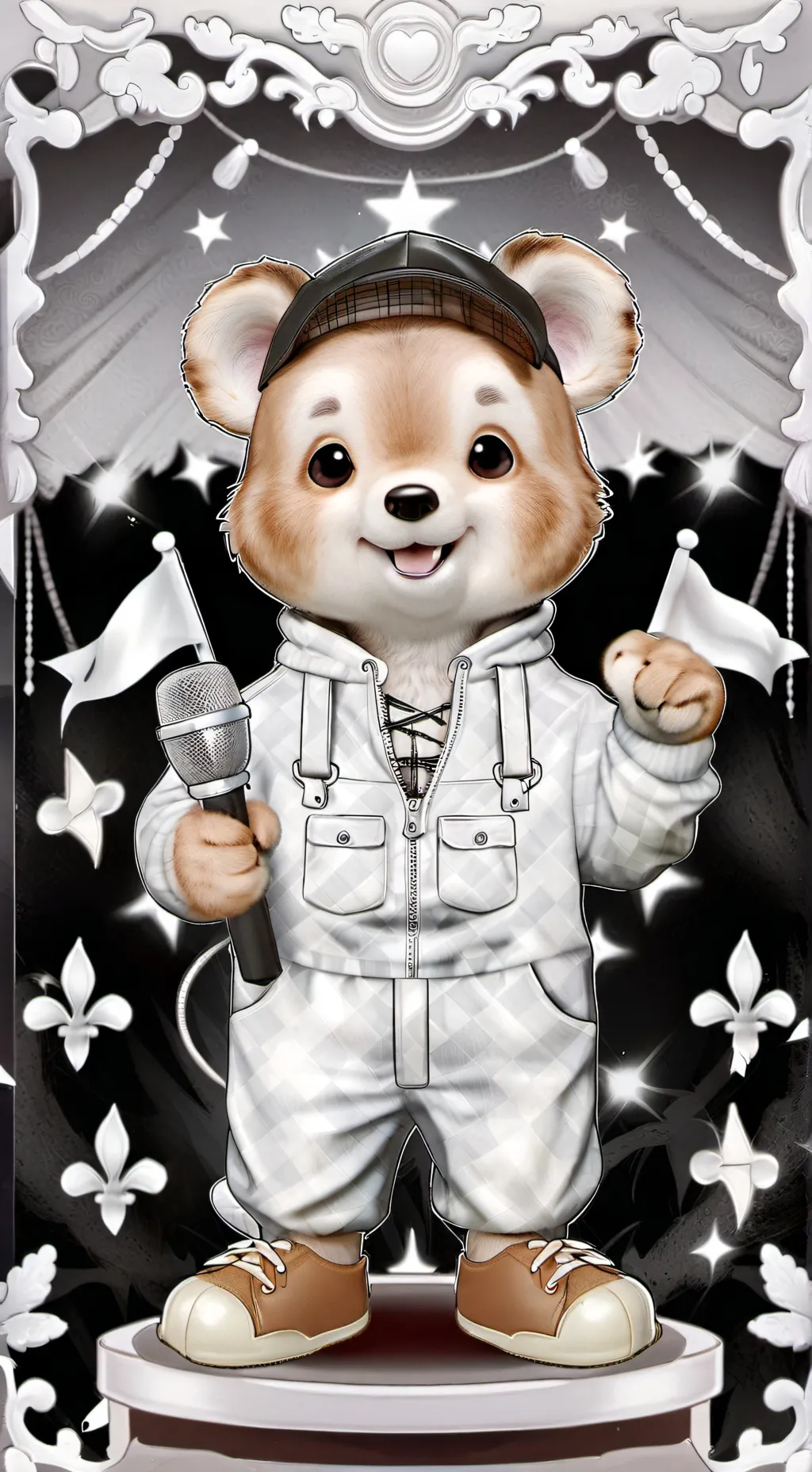 ai character: SKZOO background