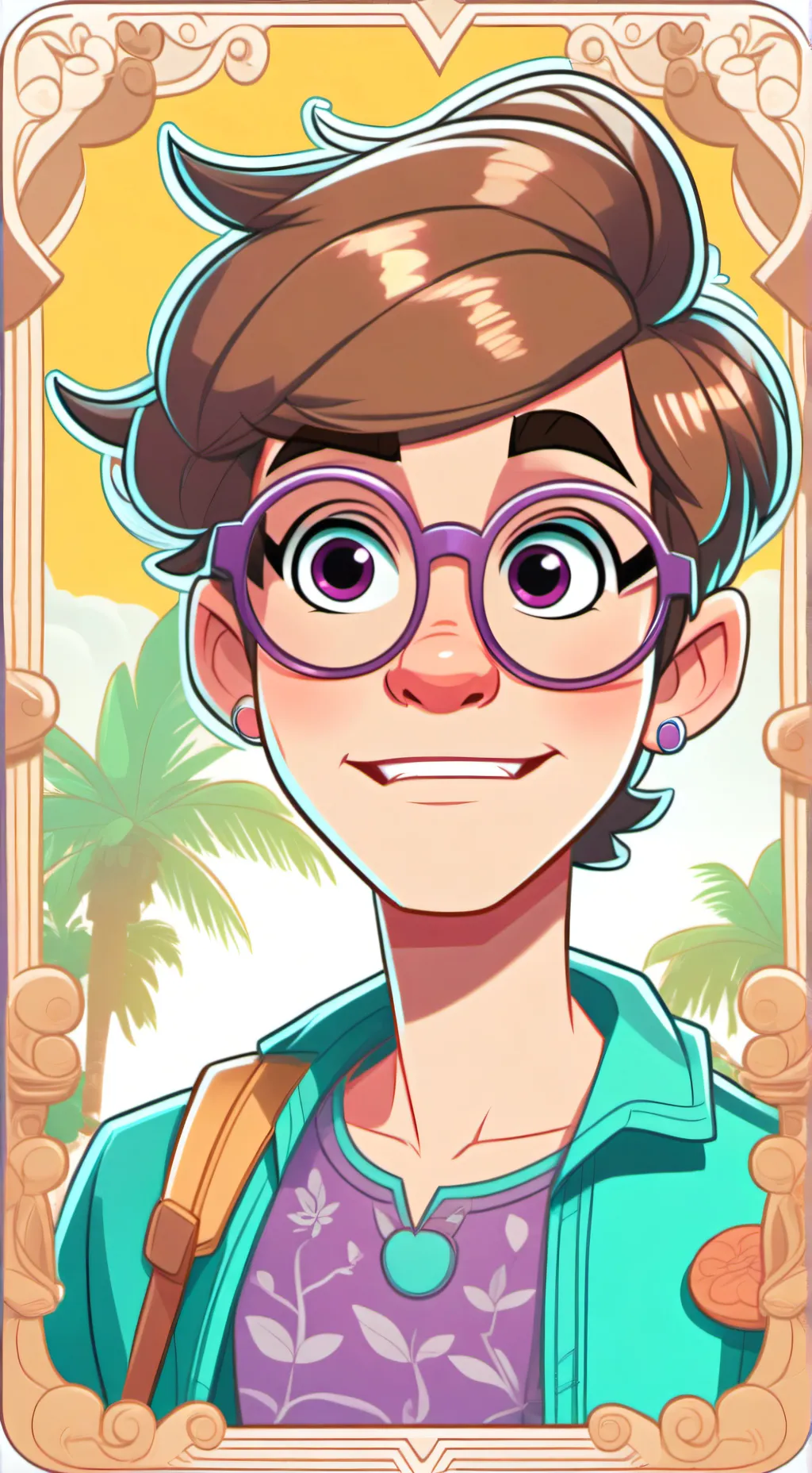 ai character: sunniva background