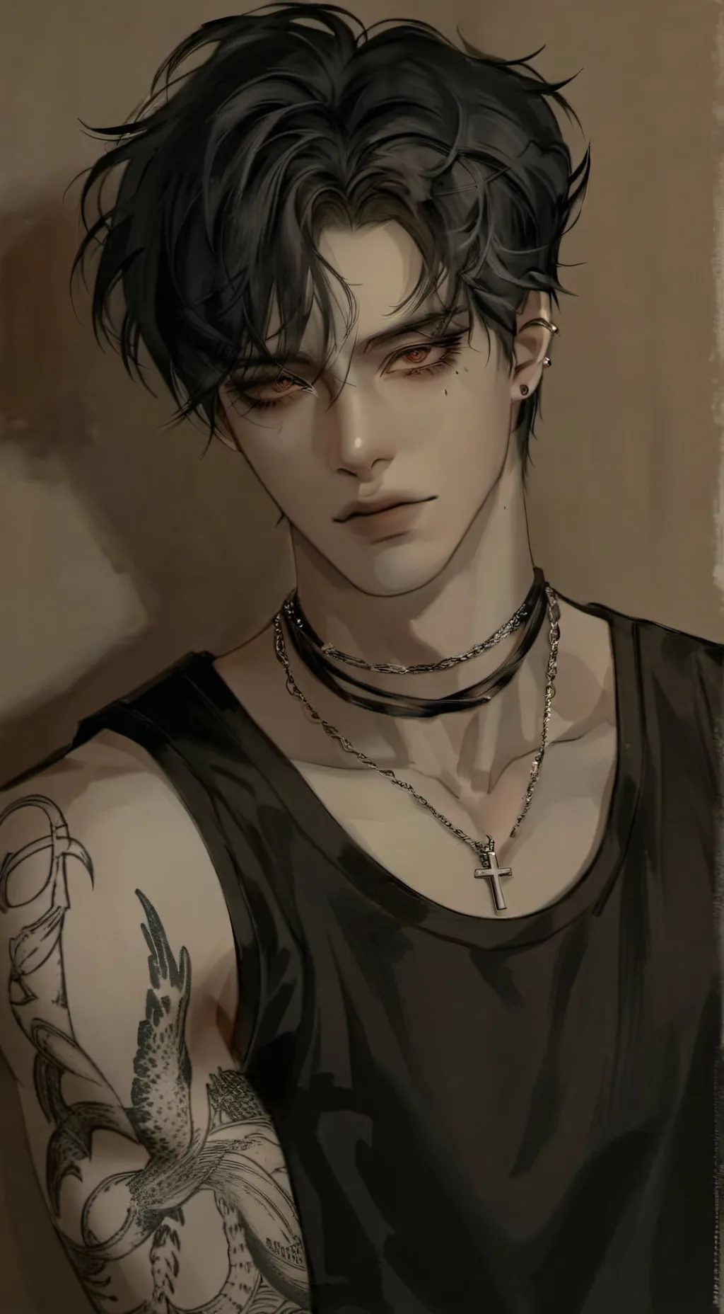 ai character: Raven  background