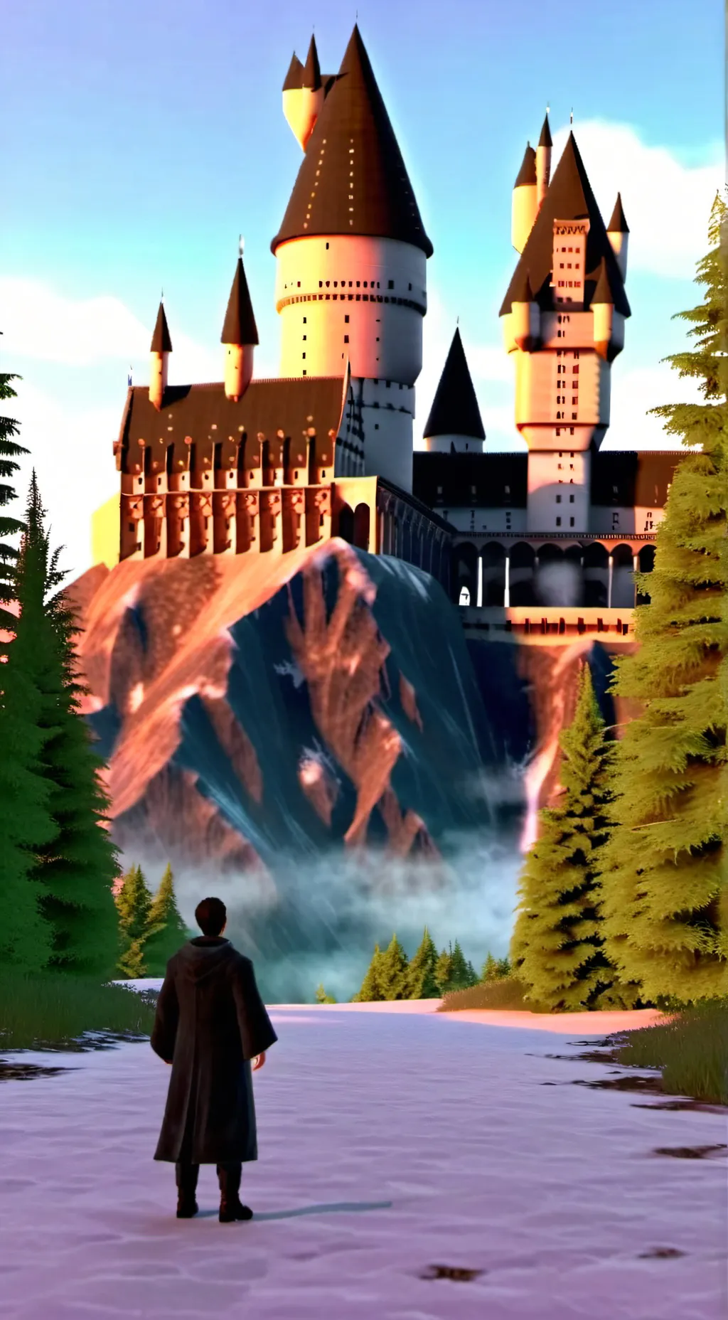 ai character: hp hogwarts background