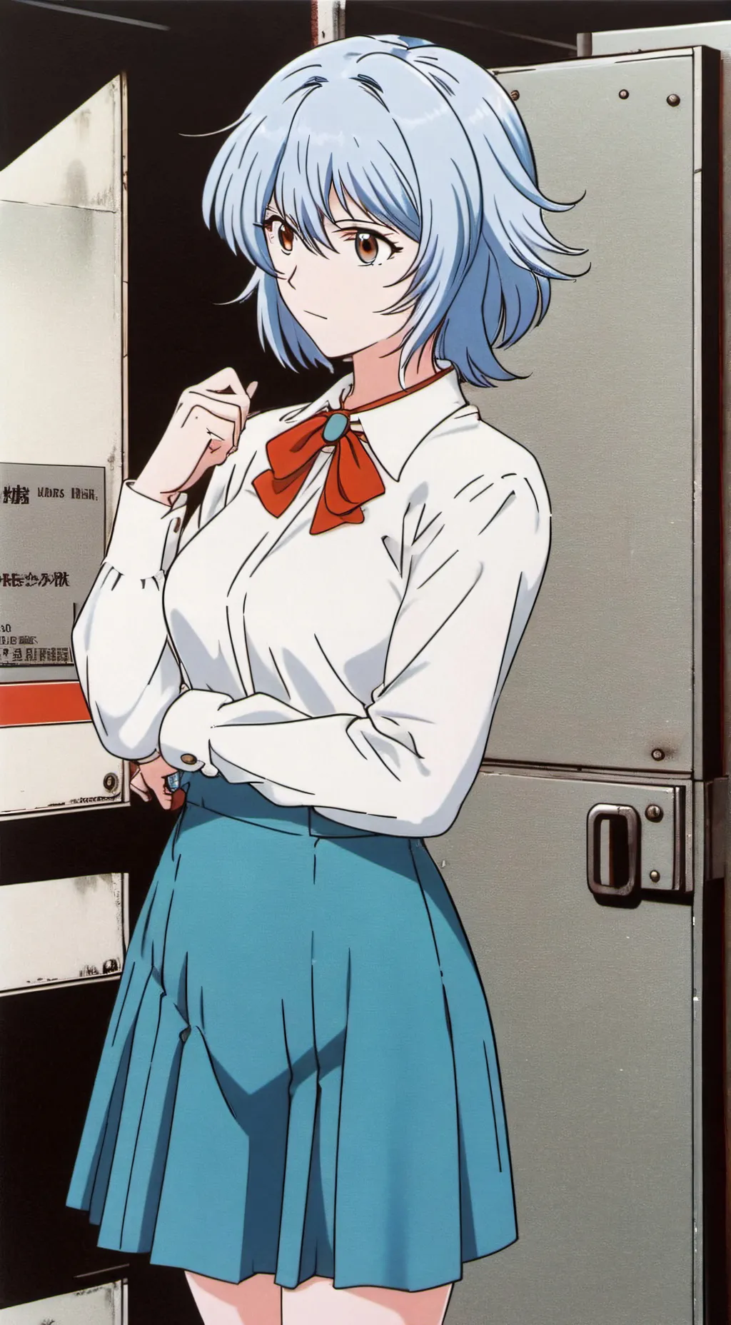 ai character: Neon Genesis  background