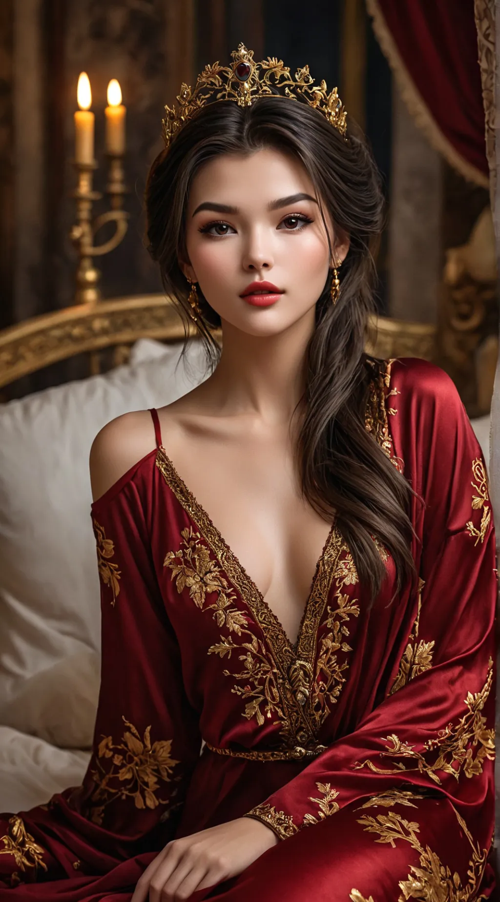 ai character: Queen Lysara background