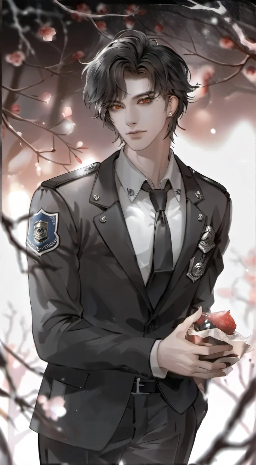 ai character: Xavier  background