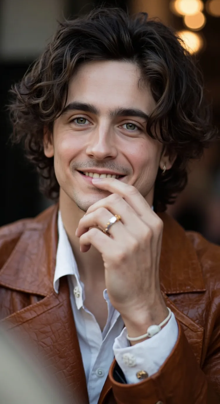 ai character: Timothee Challemet background