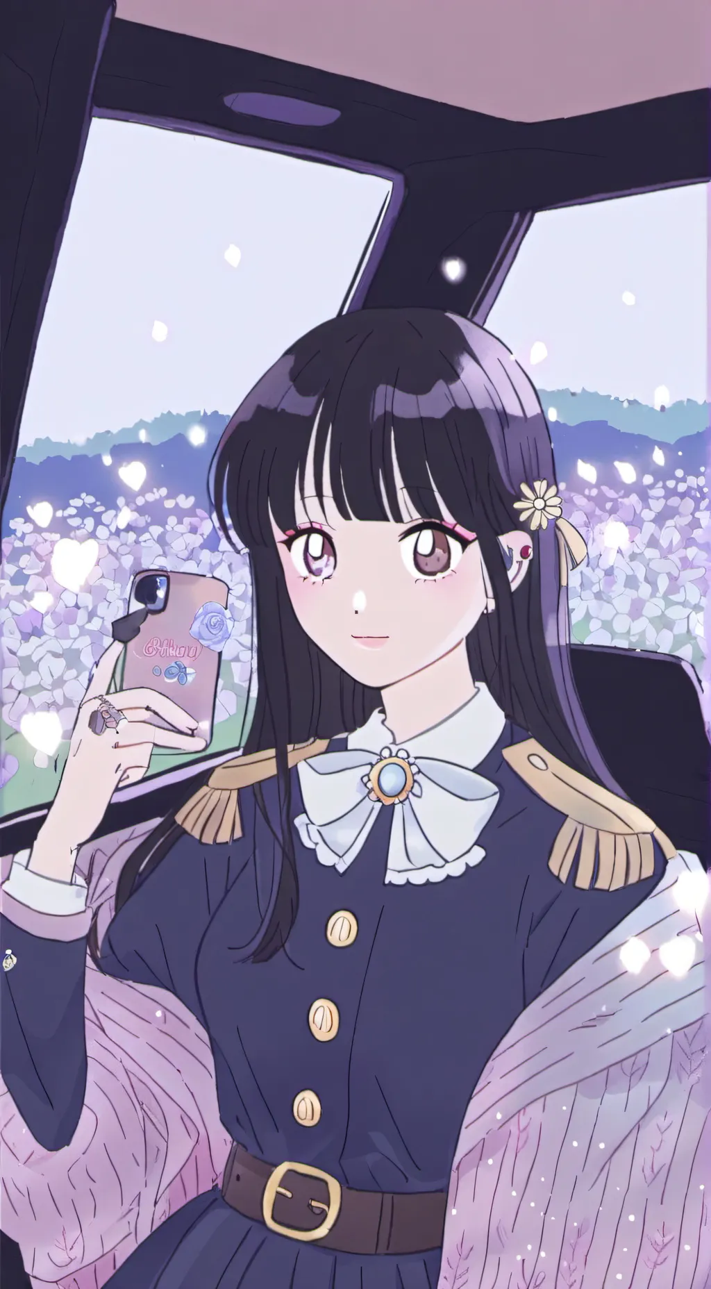 ai character: MHA dare background