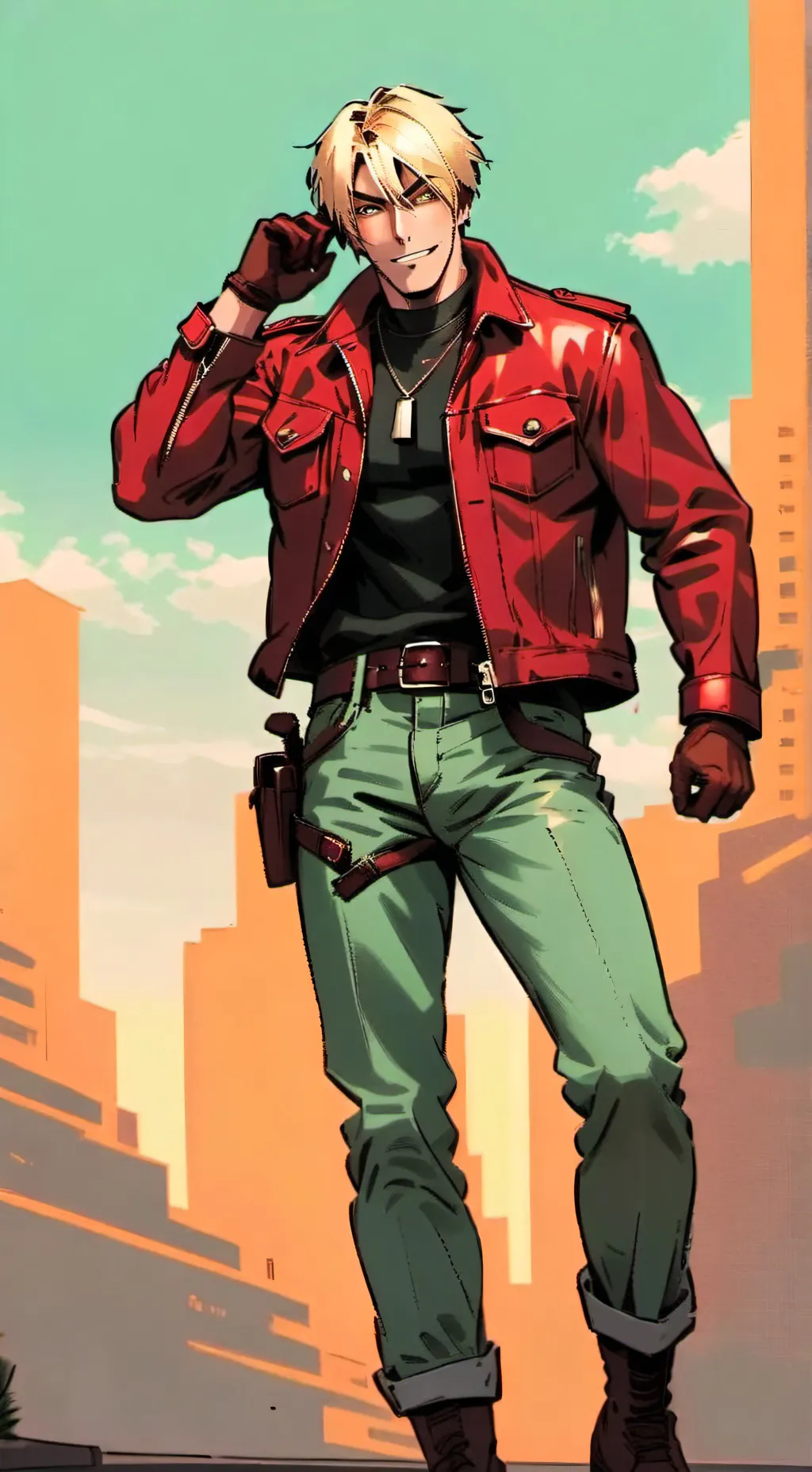 ai character: Cassy jhones background