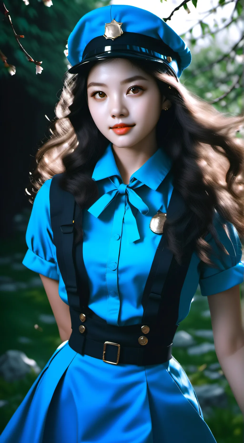 ai character: cat catcher background