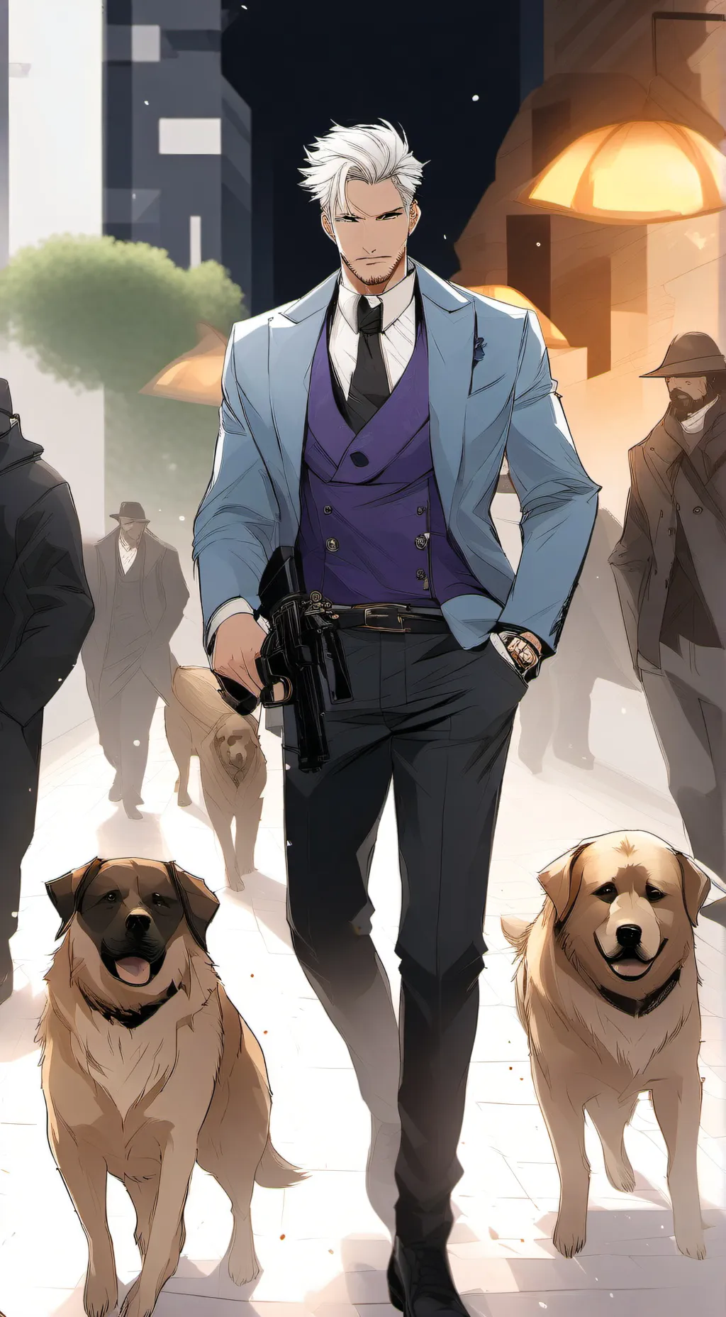 ai character: (Maddox) Mafioso  background