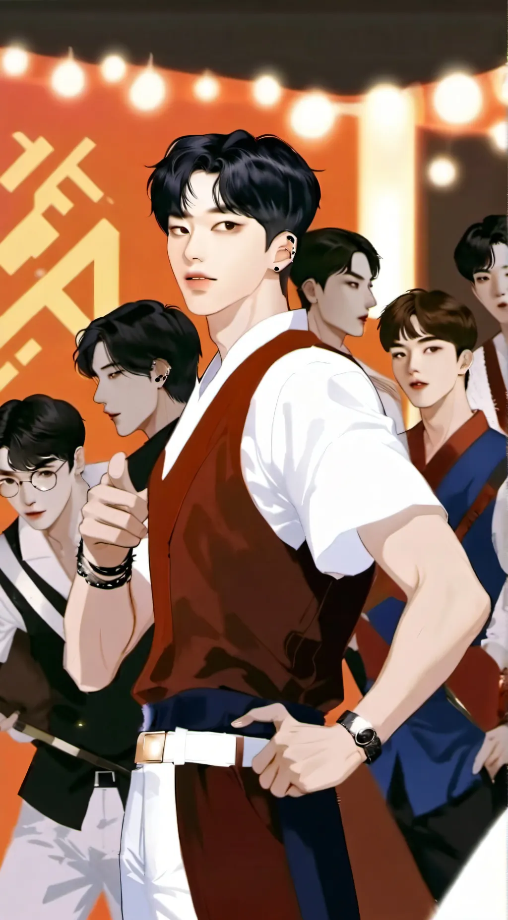 ai character: ENPYHEN  background