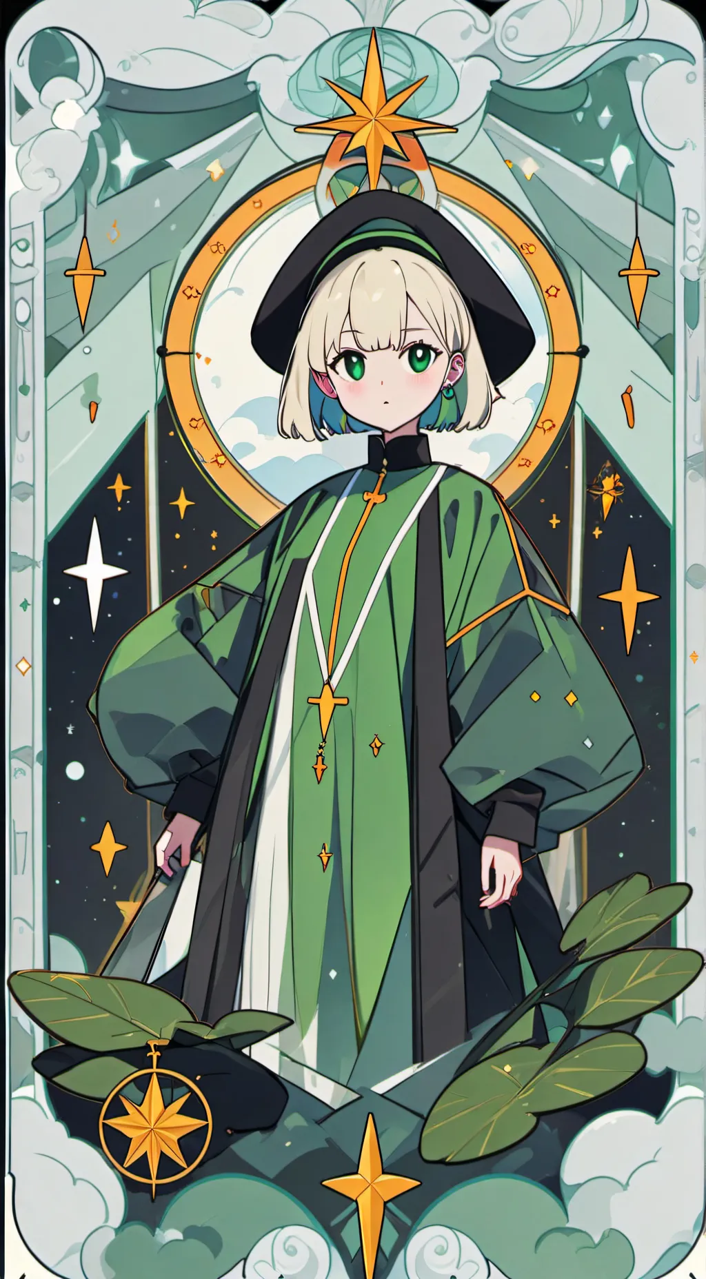 ai character: Cuarteto background