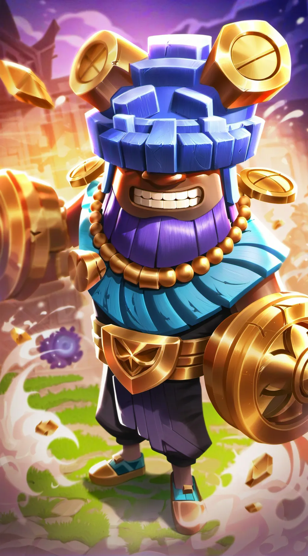 ai character: Im Done  background