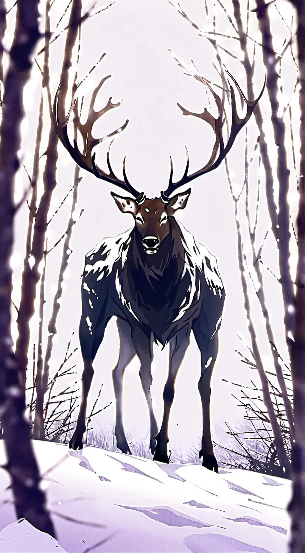 ai character: skin walker simula background