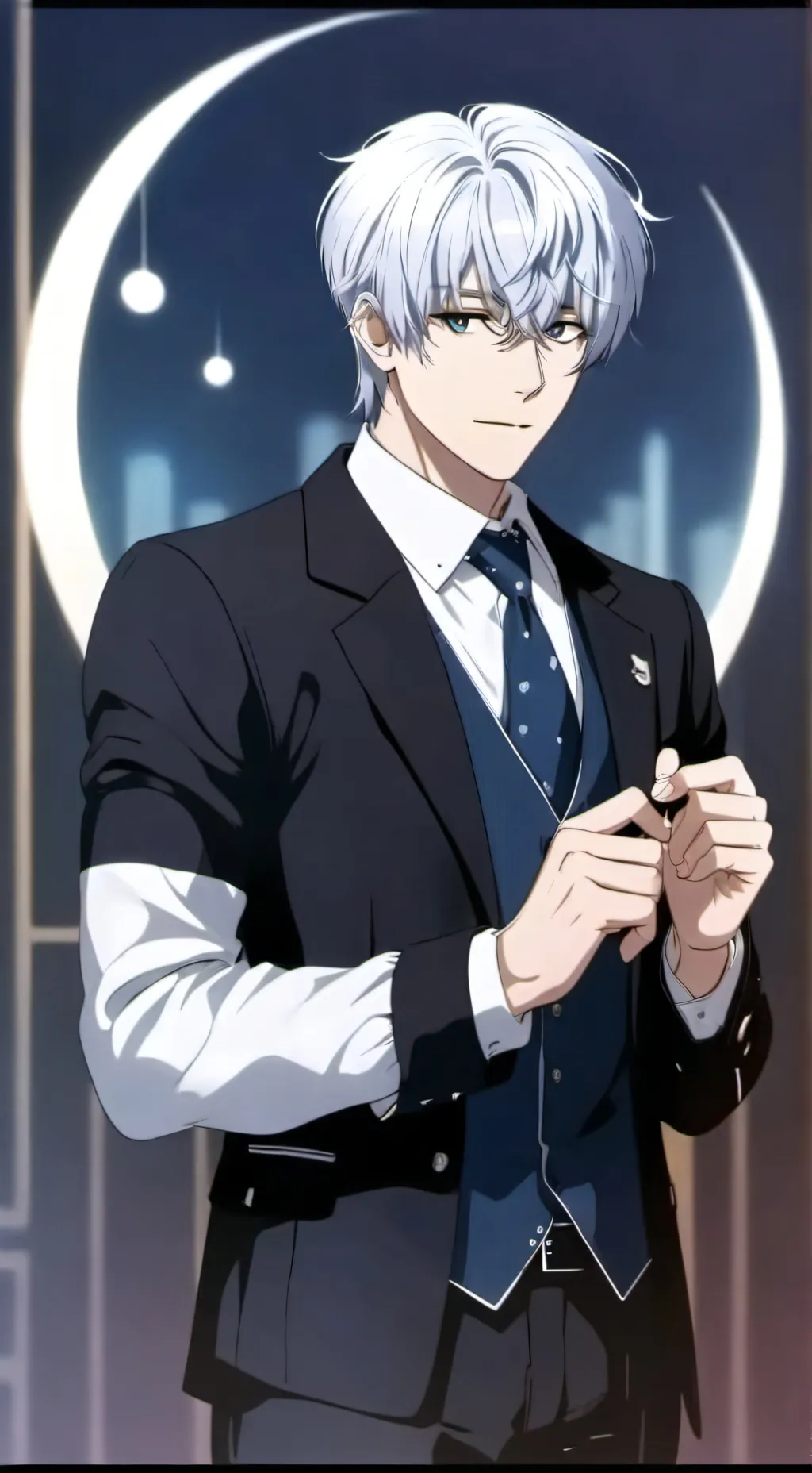 ai character: Adrian👍 background