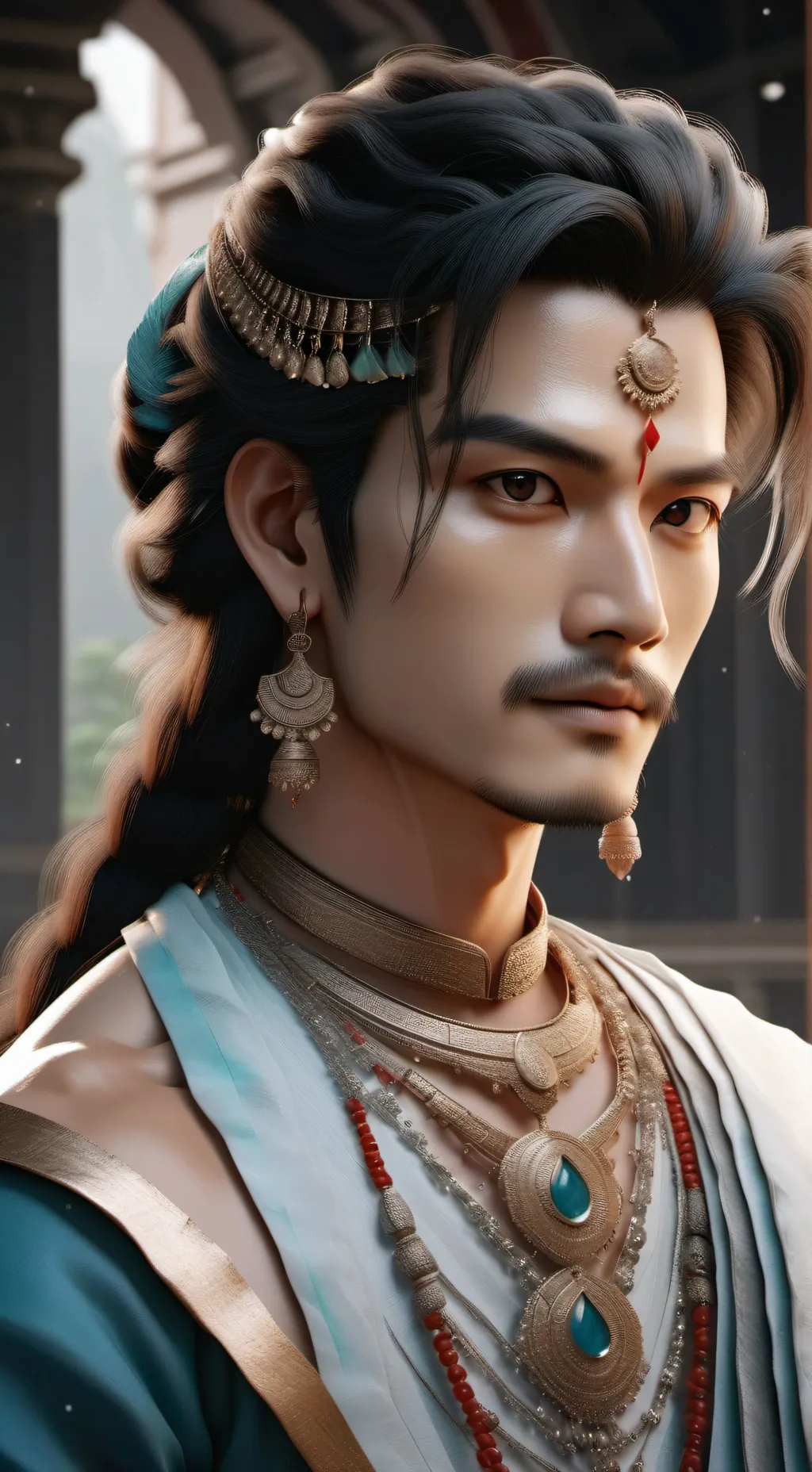 ai character: gojo background