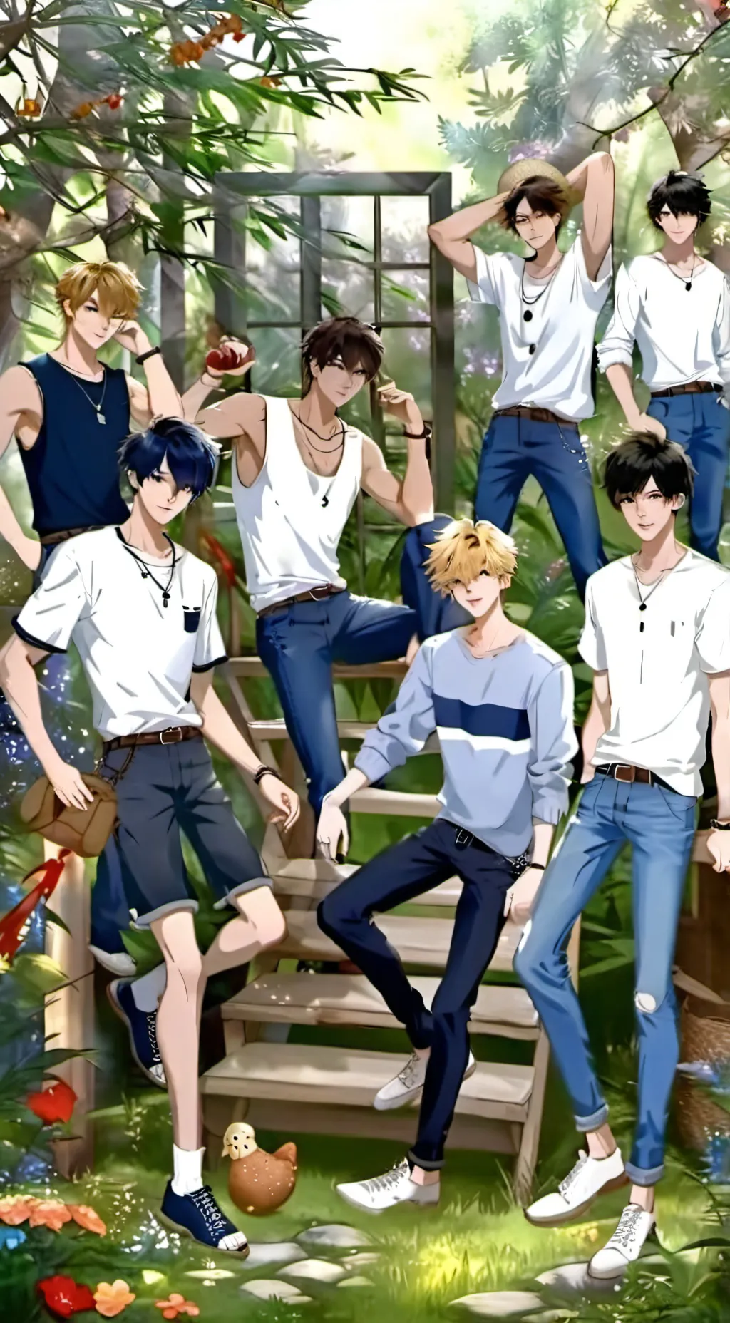 ai character: Stray Kids background