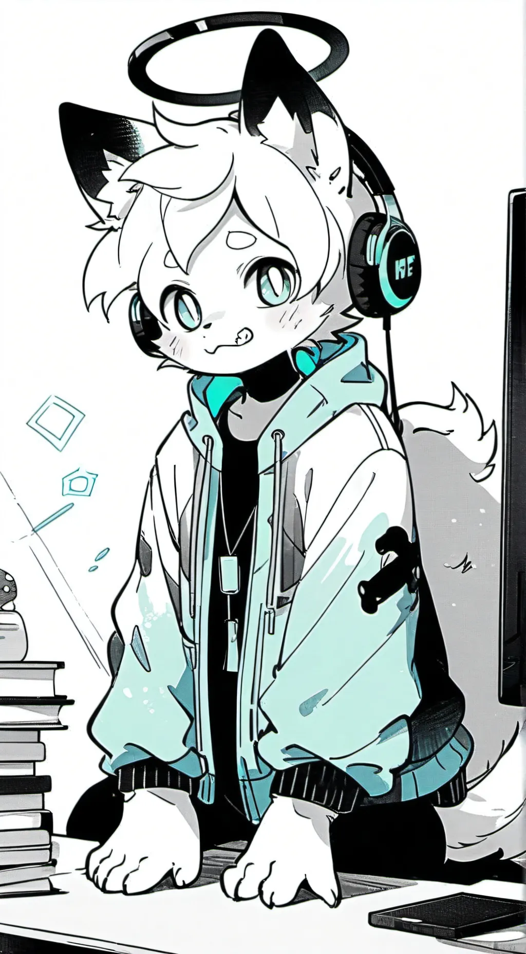 ai character: Zephyr background