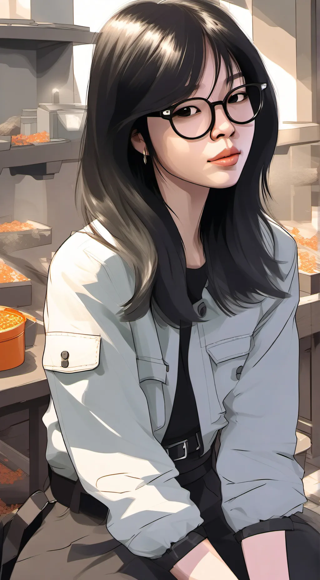 ai character: Keisha background