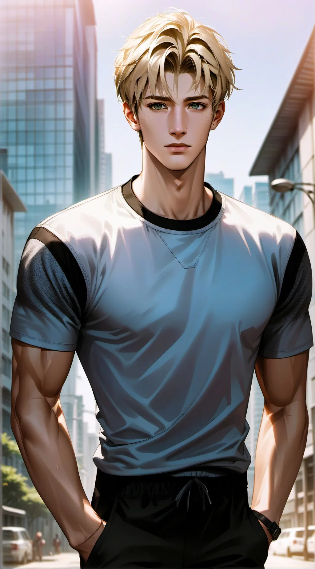 ai character: Kevin. background