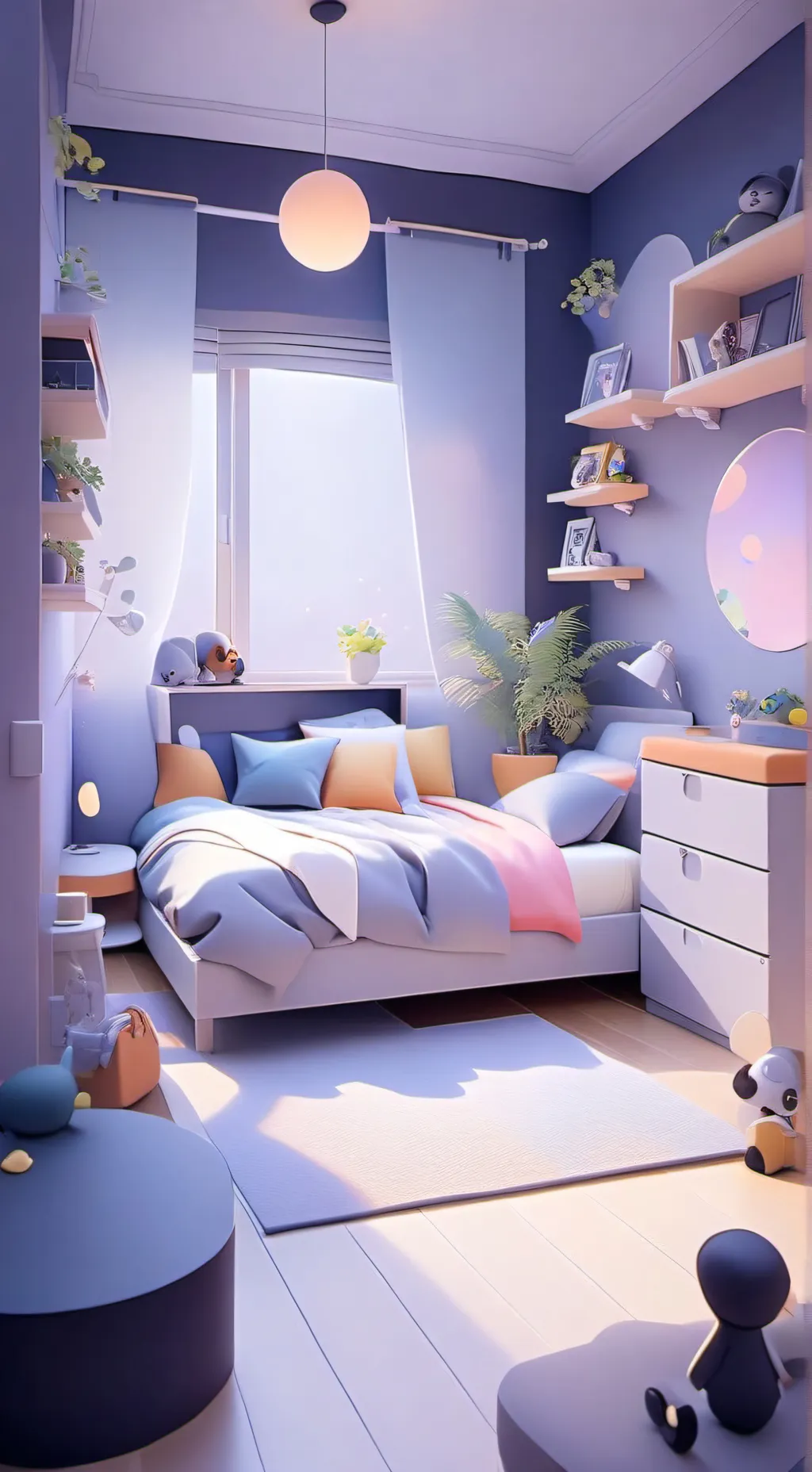 ai character: SG Sleepover 3 background