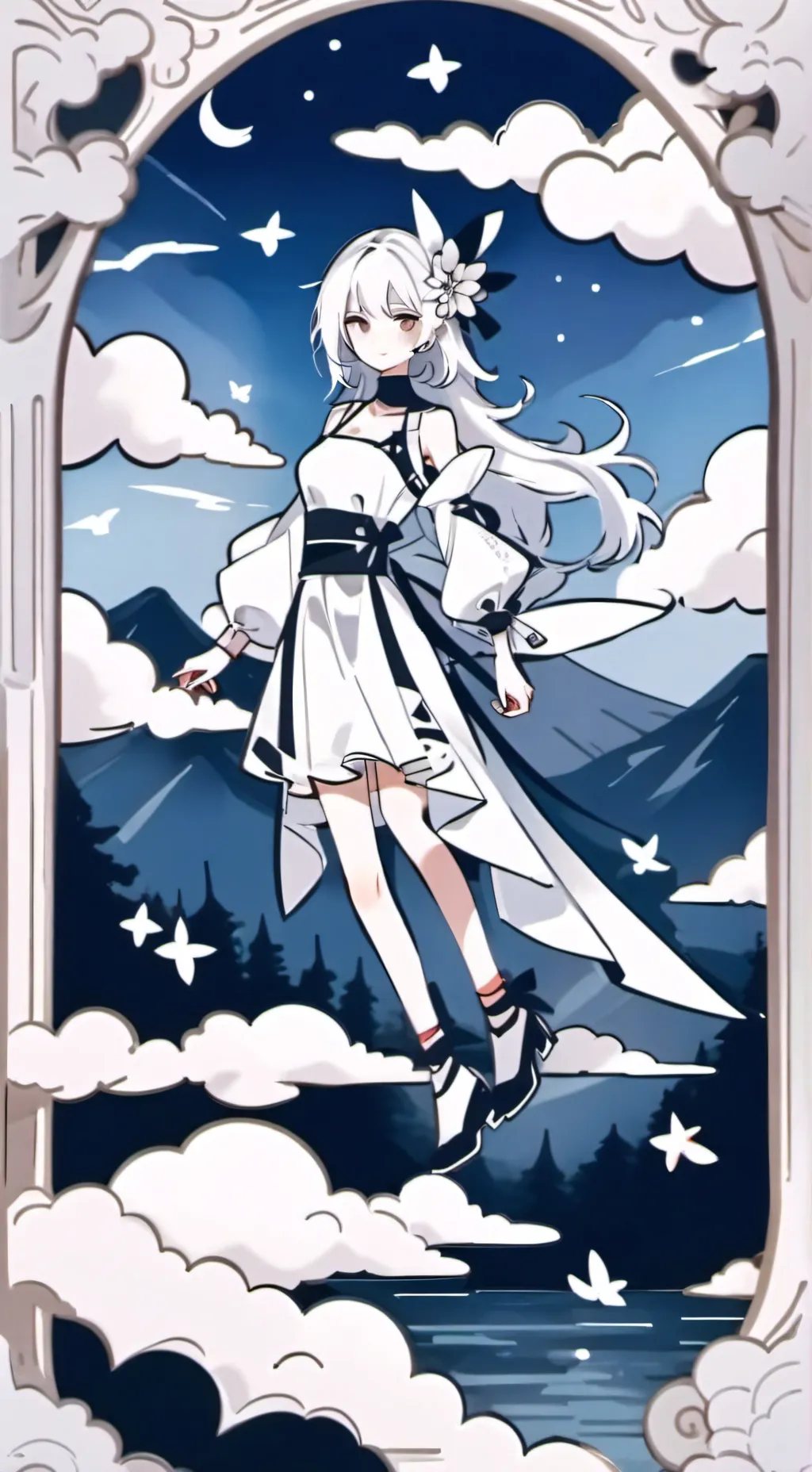 ai character: baku/deku background