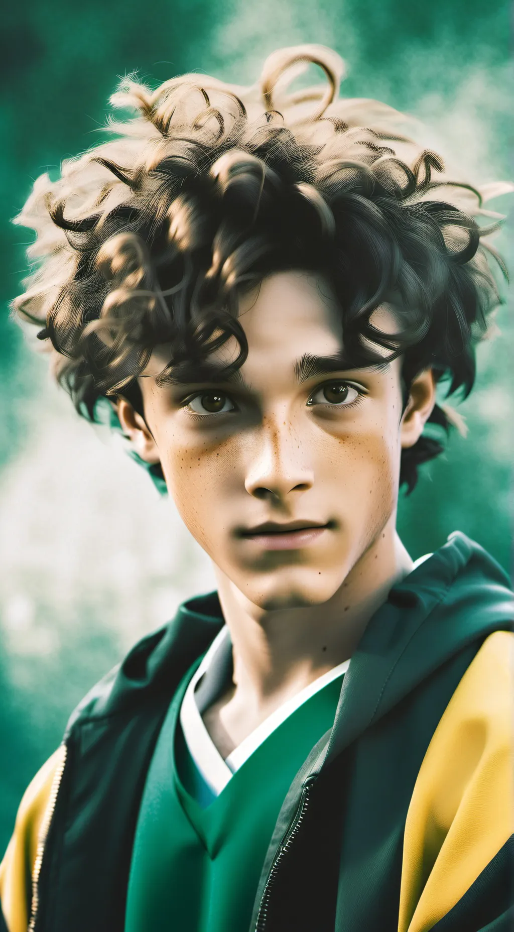 ai character: Lucas Scamander  background