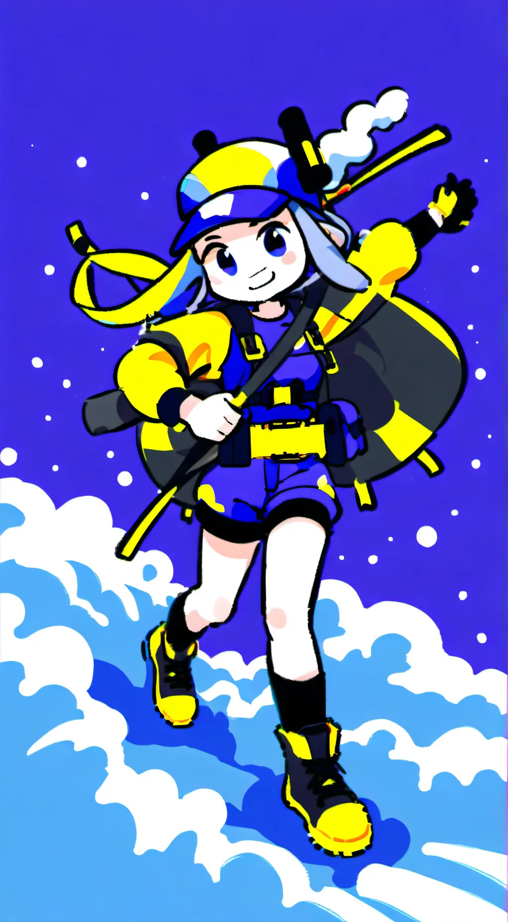 ai character: ☁️🌙MOONYYY🌙☁️ background