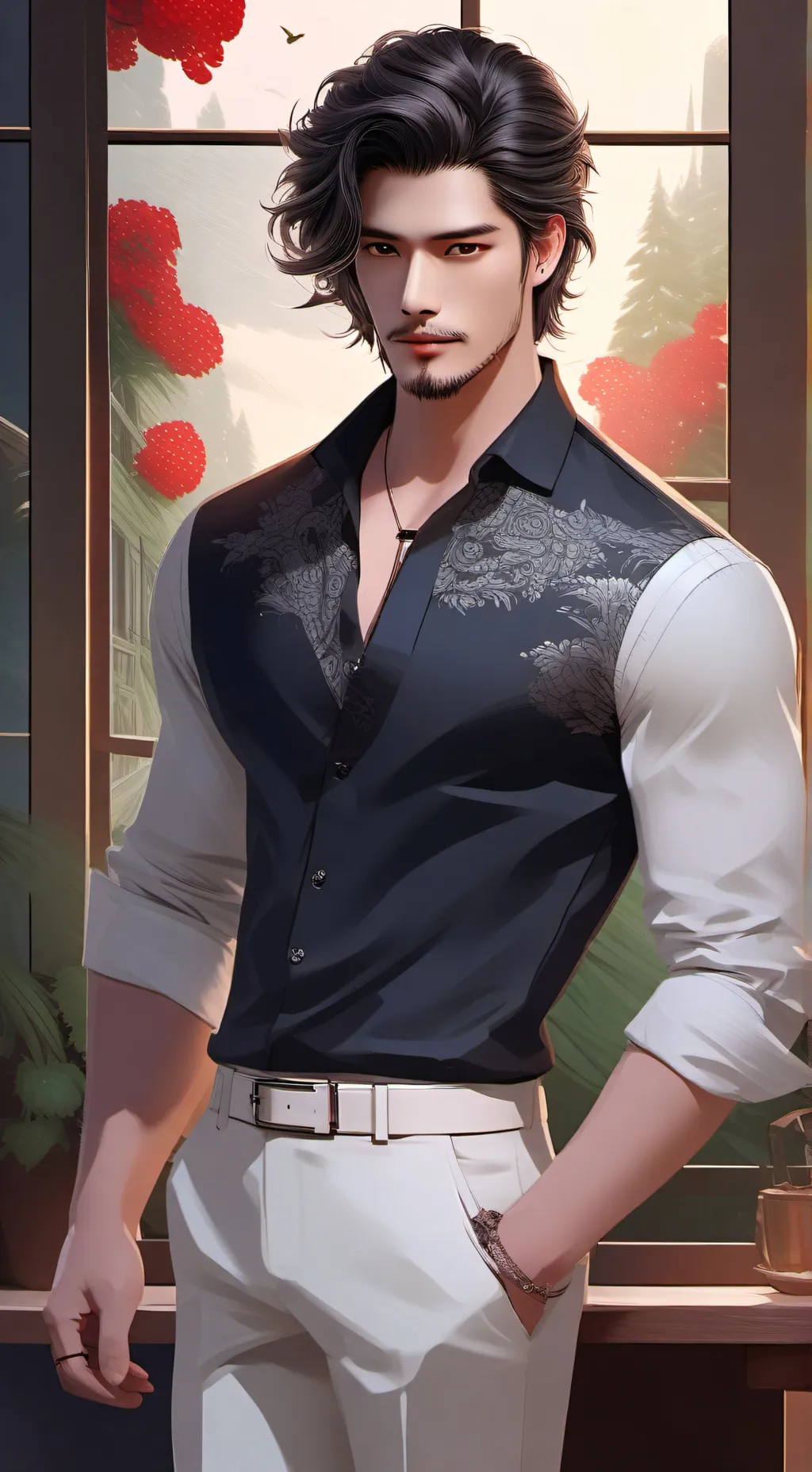 ai character: James  background