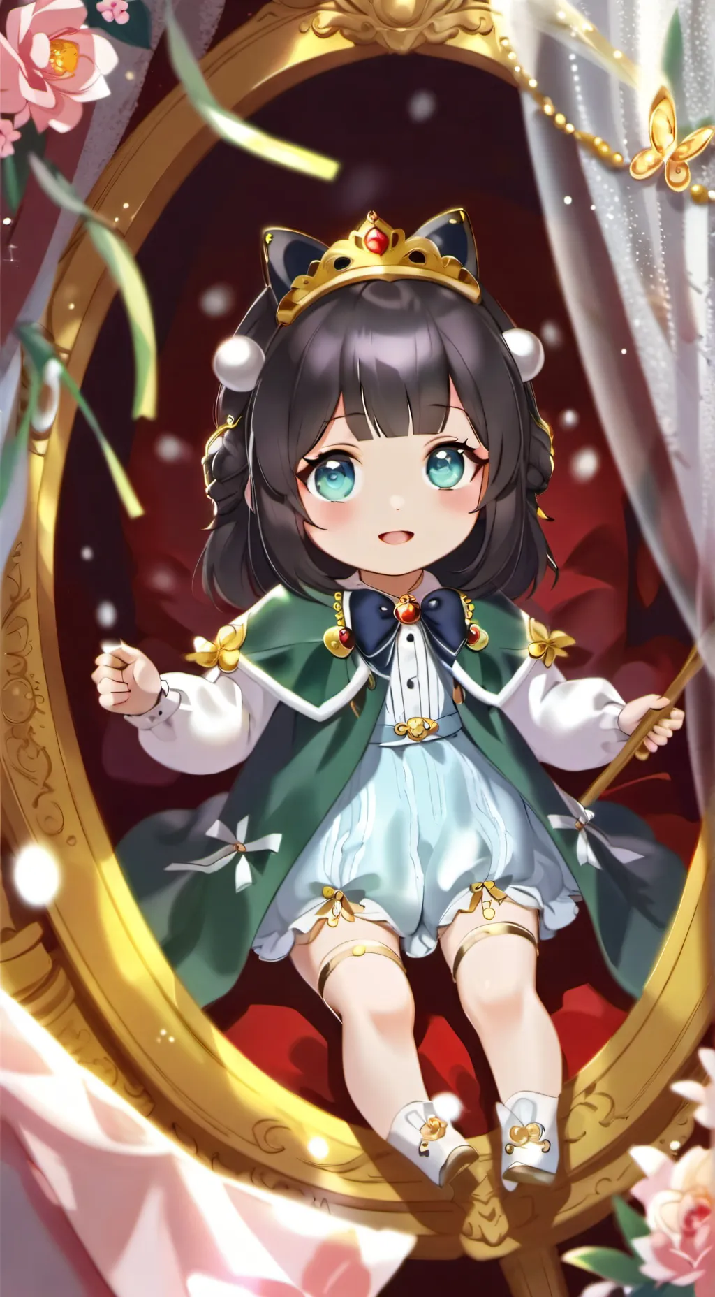 ai character: Princess Emerald background