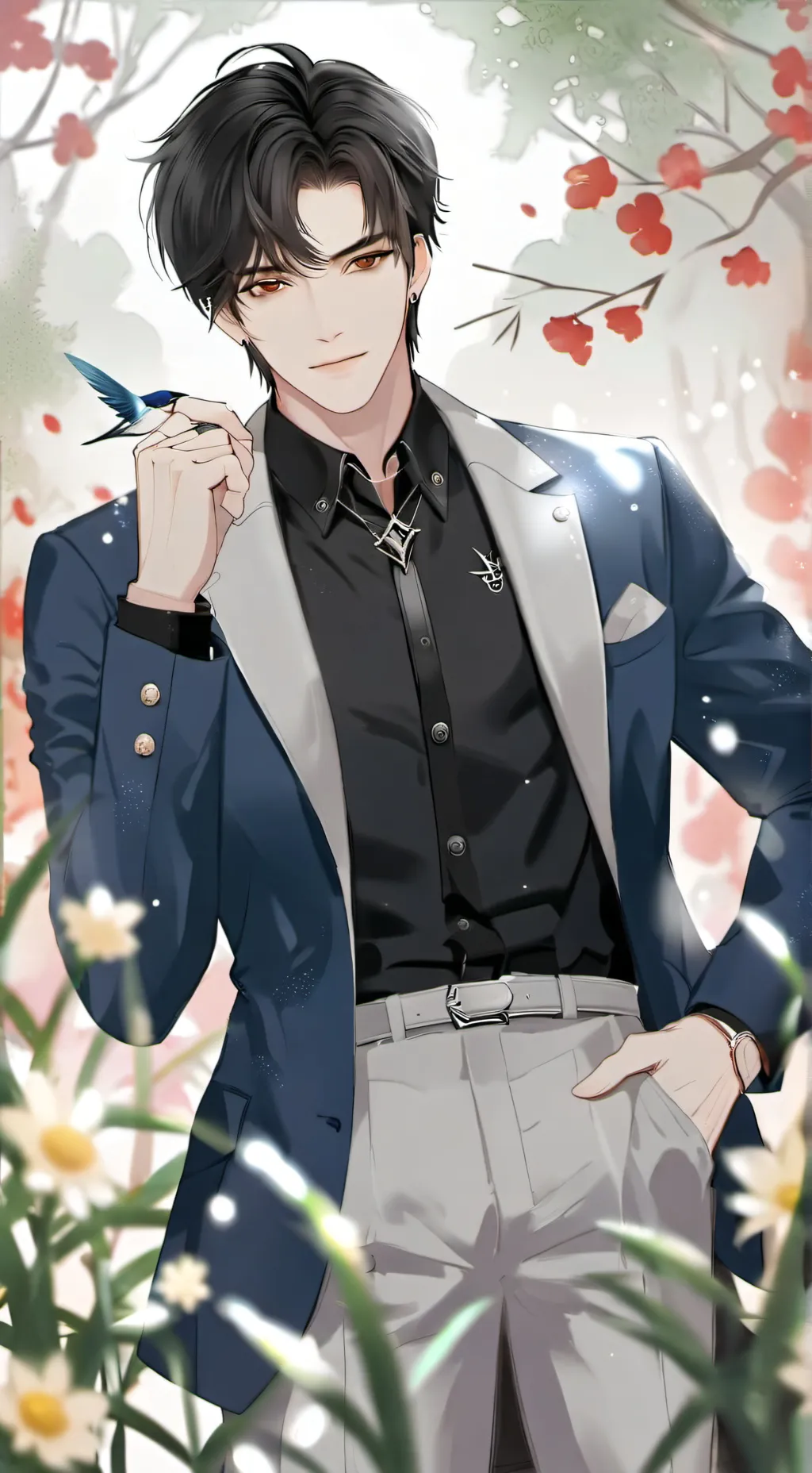 ai character: Shadow T. hedgehog background