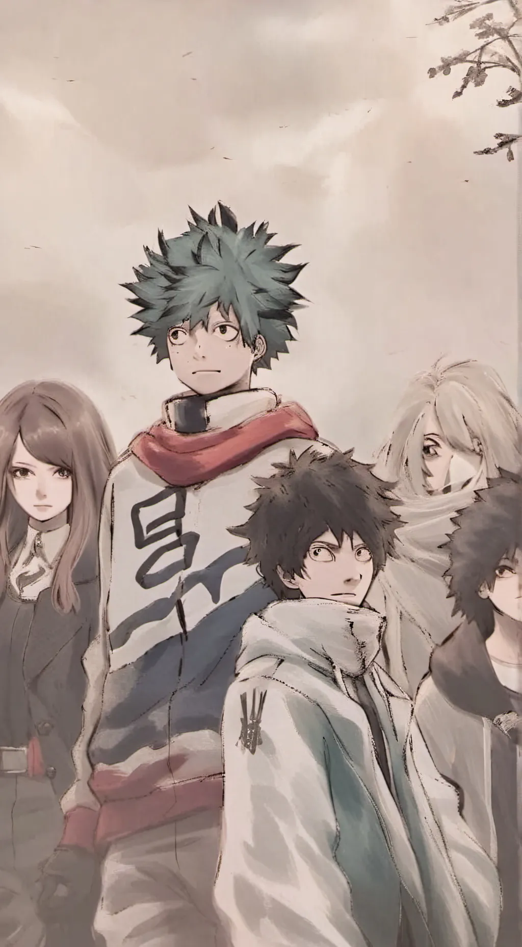 ai character: pro heroes~fallen~ background